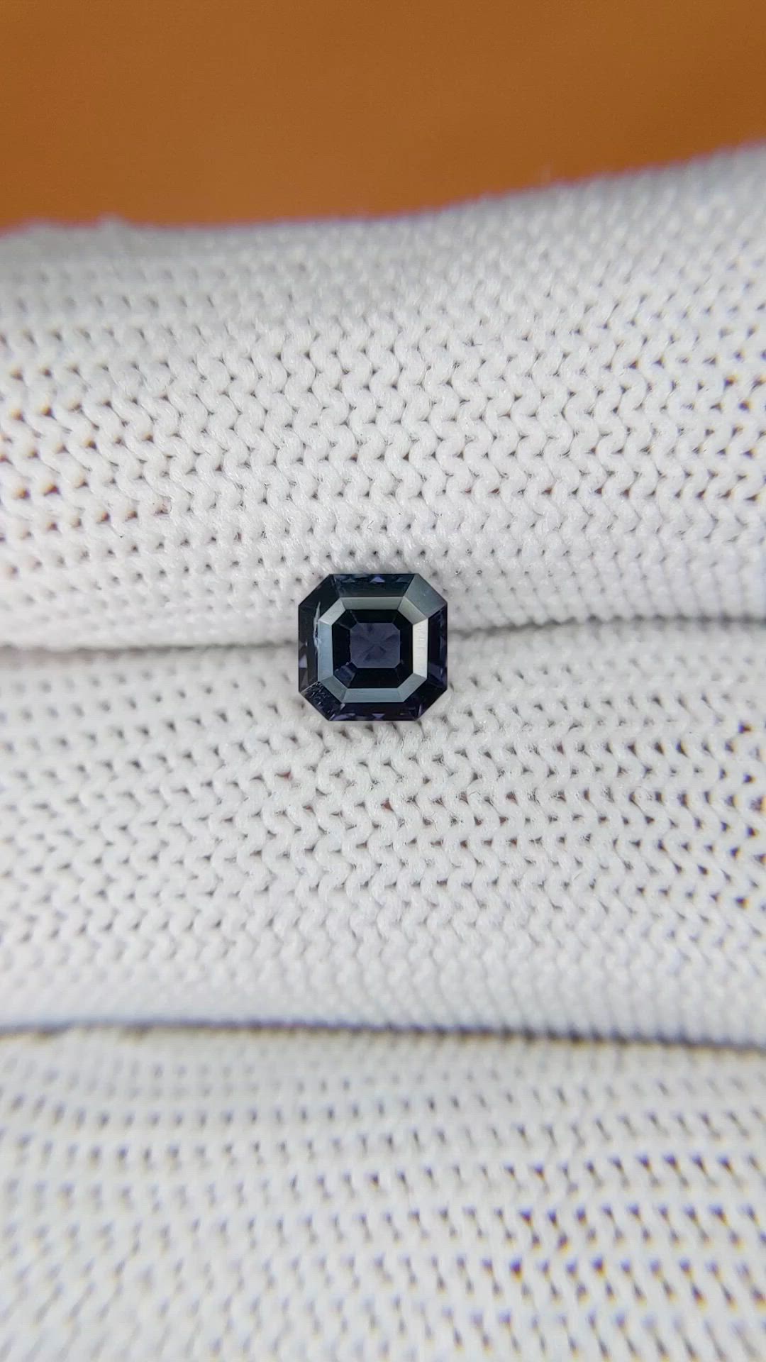 1.07 Ct. Blue Spinel from Ceylon (Sri Lanka) Size Video