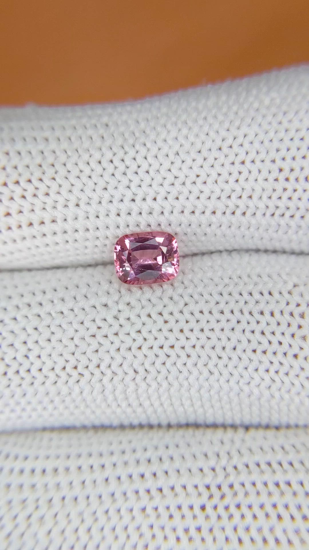 0.91 Ct. Pink Spinel from Ceylon (Sri Lanka) Size Video