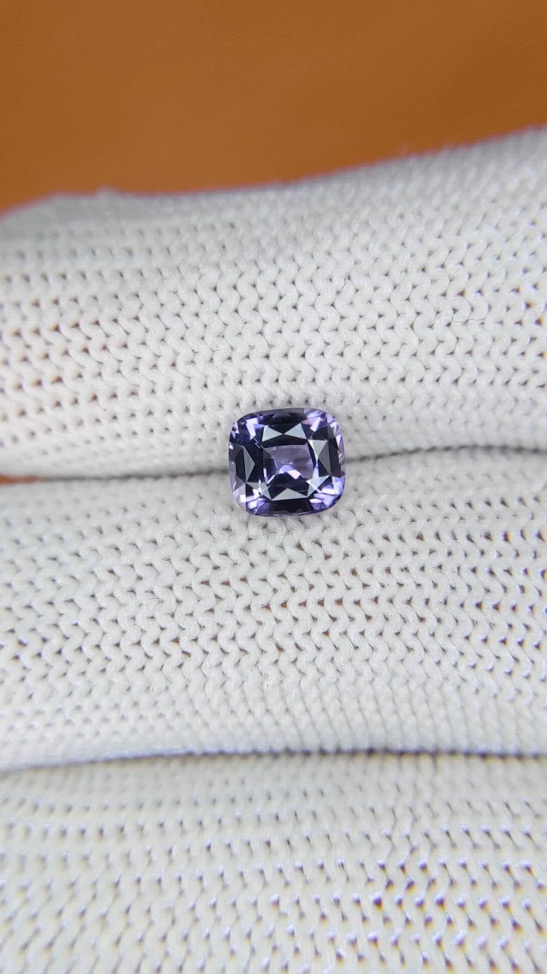 1.27 Ct. Purple Spinel from Ceylon (Sri Lanka) Size Video