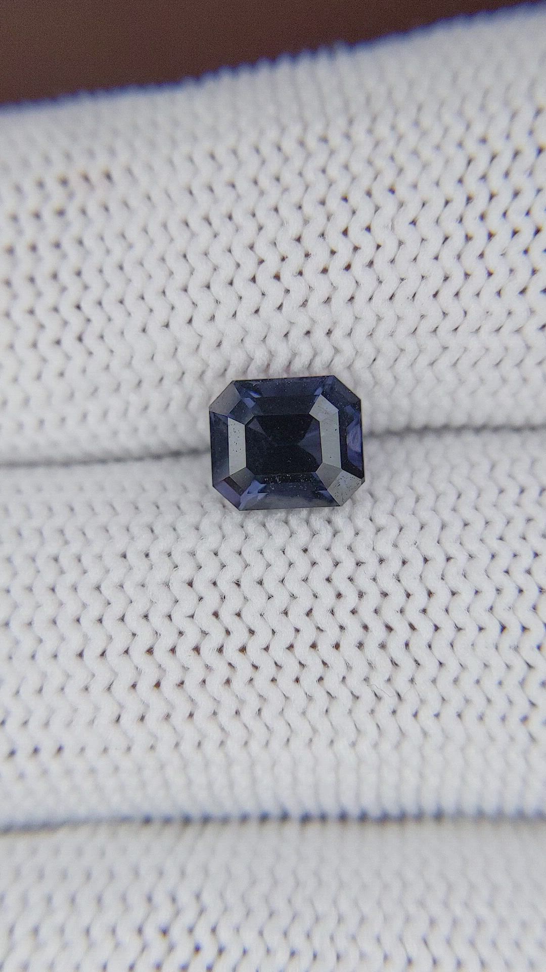 1.57 Ct. Violet Spinel from Ceylon (Sri Lanka) Size Video
