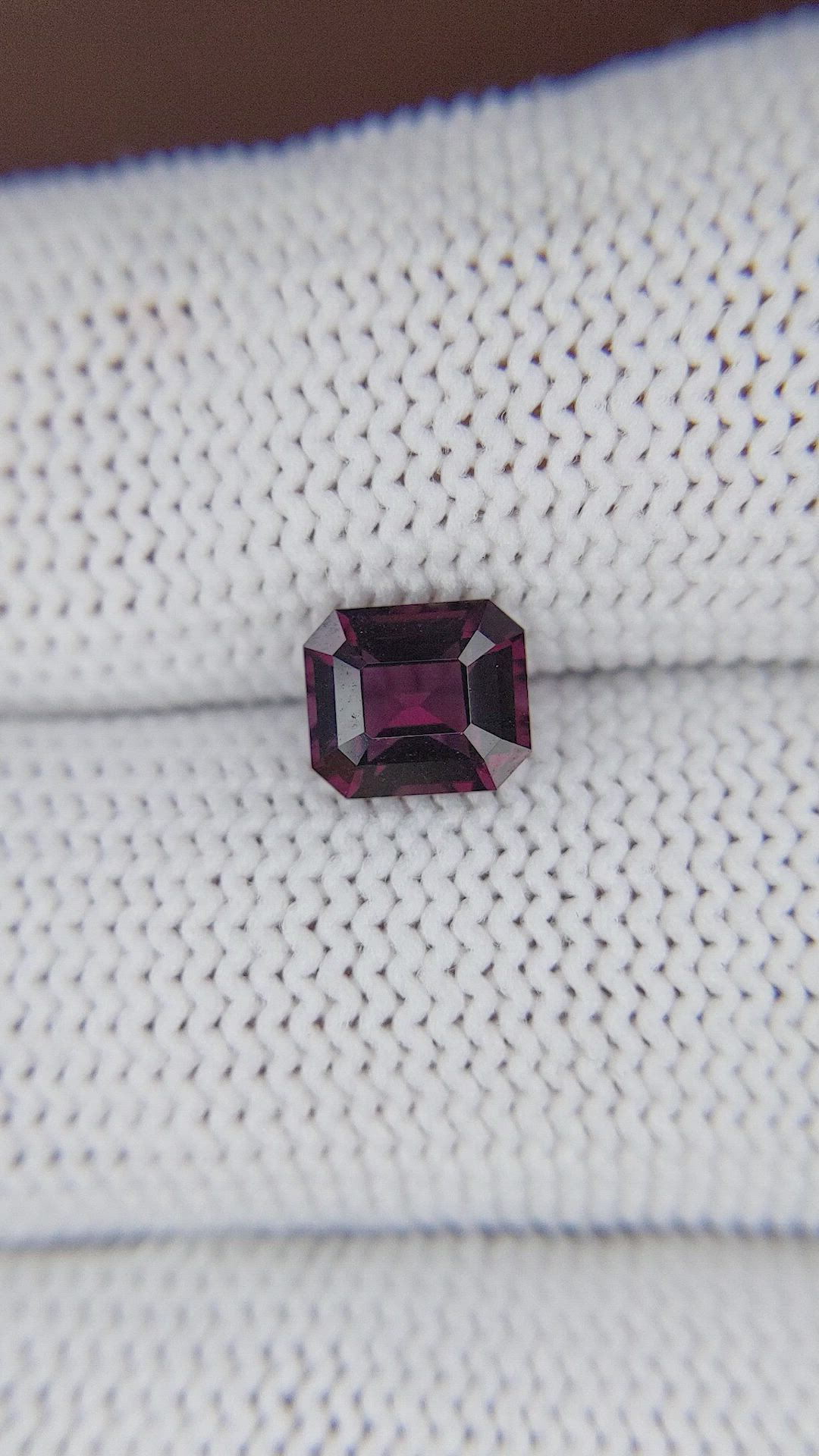 1.38 Ct. Reddish Pink Spinel from Ceylon (Sri Lanka) Size Video