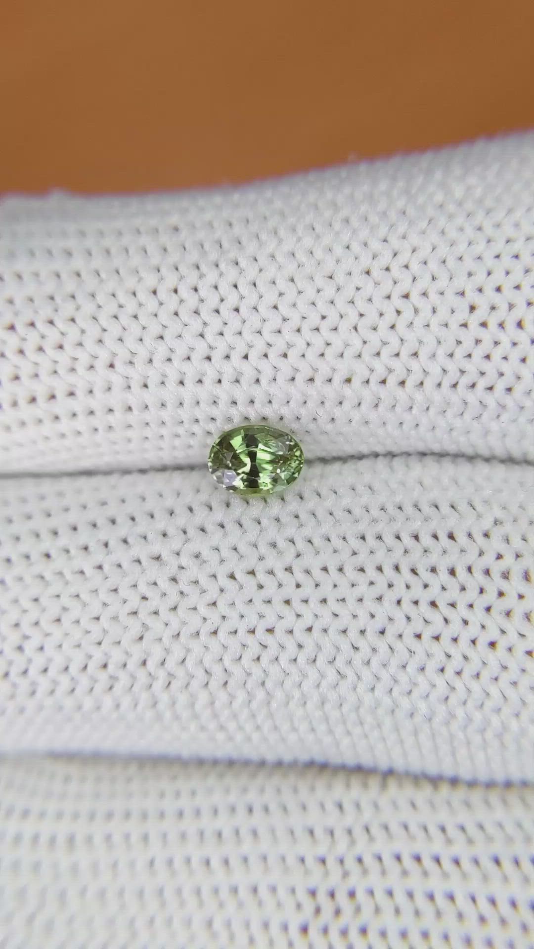 0.48 Ct. Alexandrite from Ceylon (Sri Lanka) Size Video
