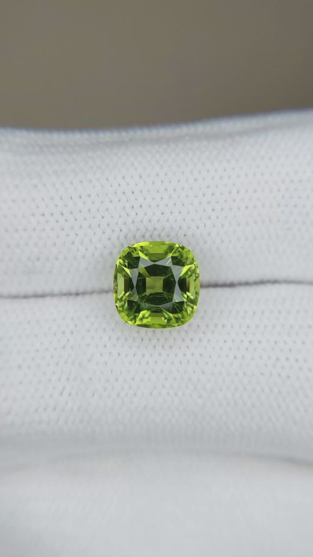3.13 Ct. Green Peridot from Pakistan Size Video