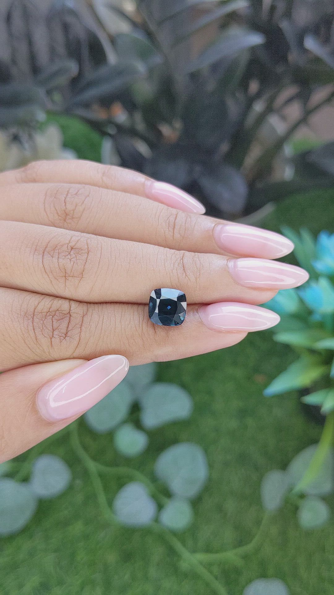 3.53 Ct. Blue Spinel Size Video