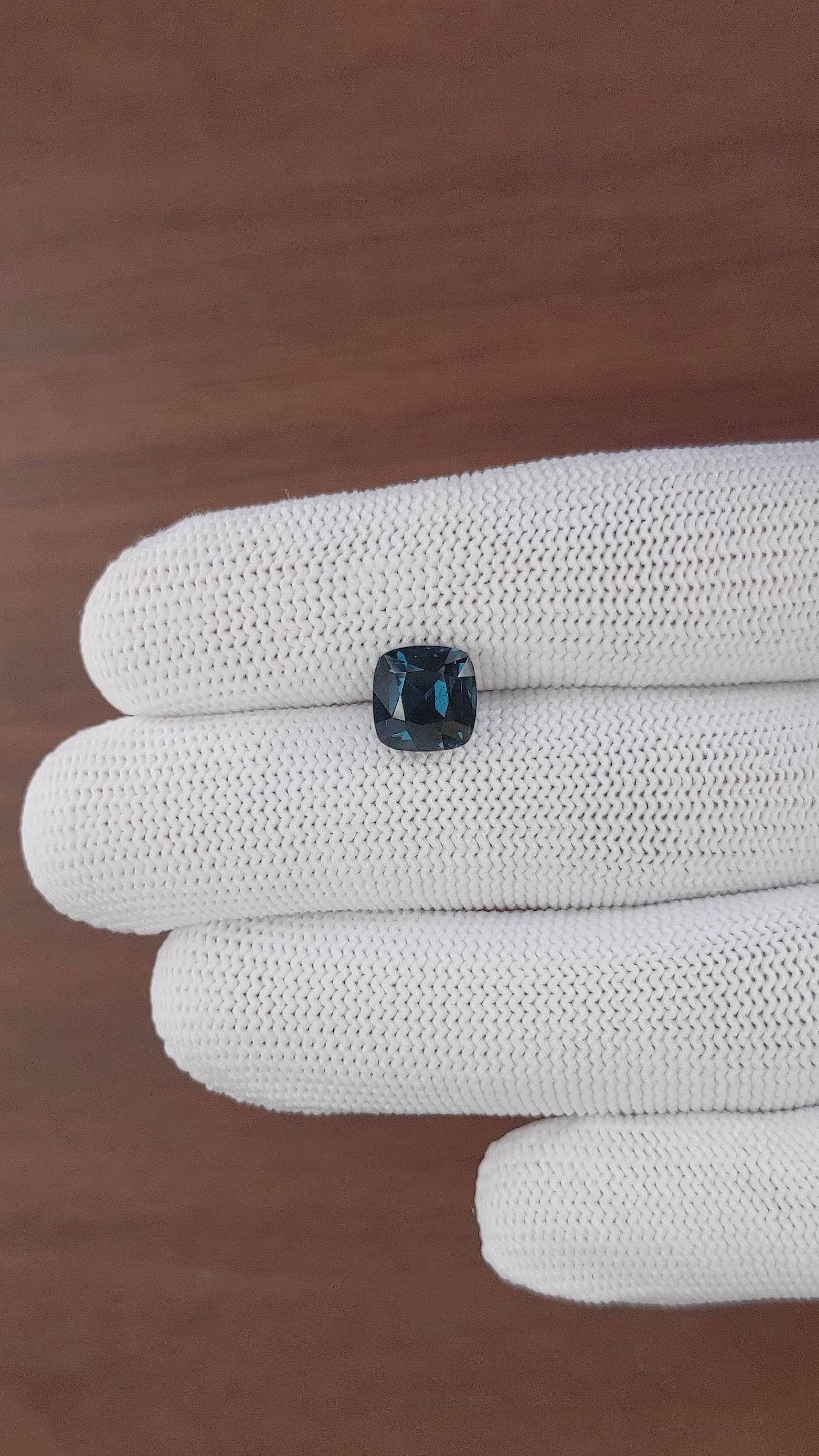 3.53 Ct. Blue Spinel Size Video