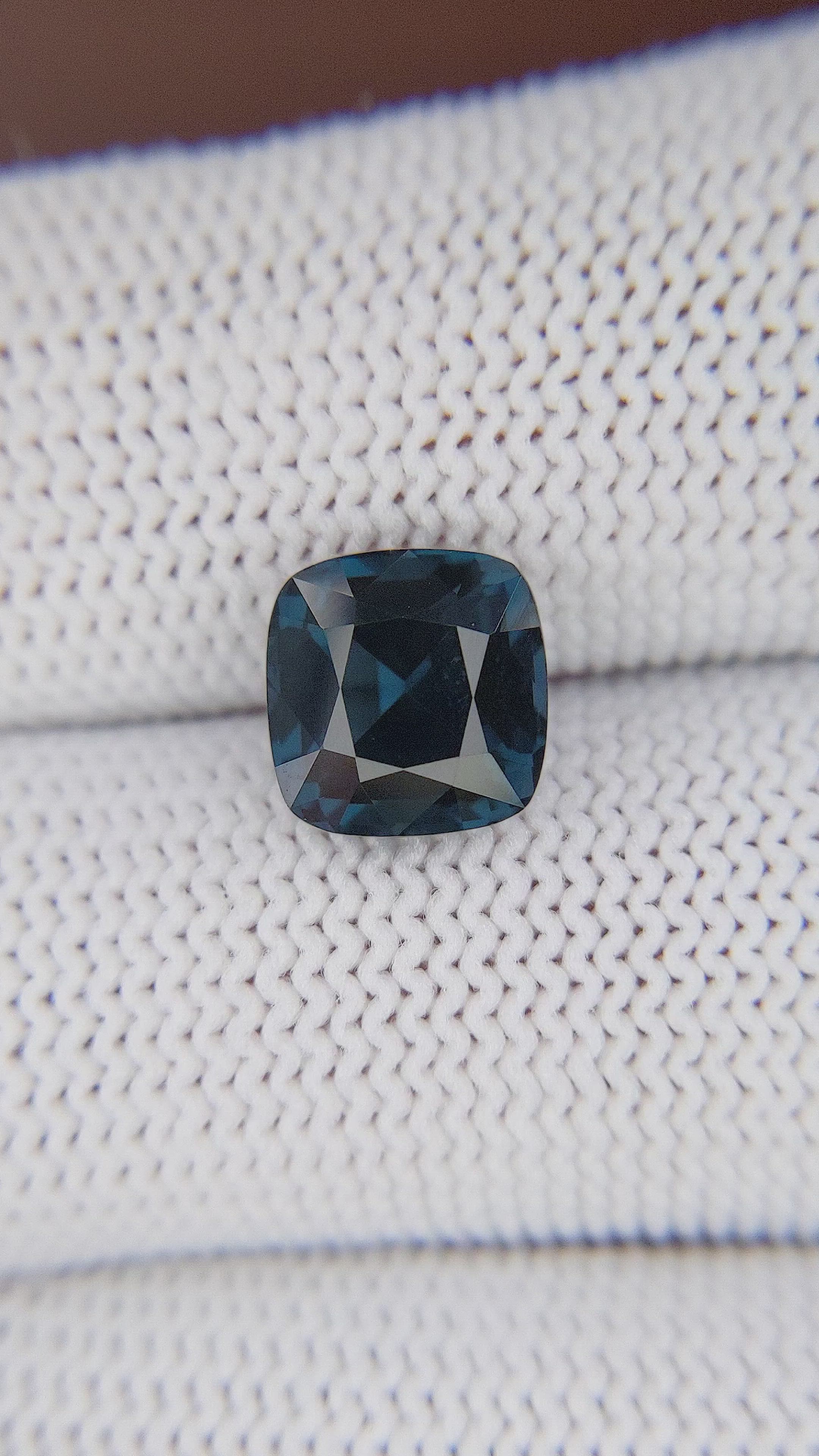 3.53 Ct. Blue Spinel Size Video
