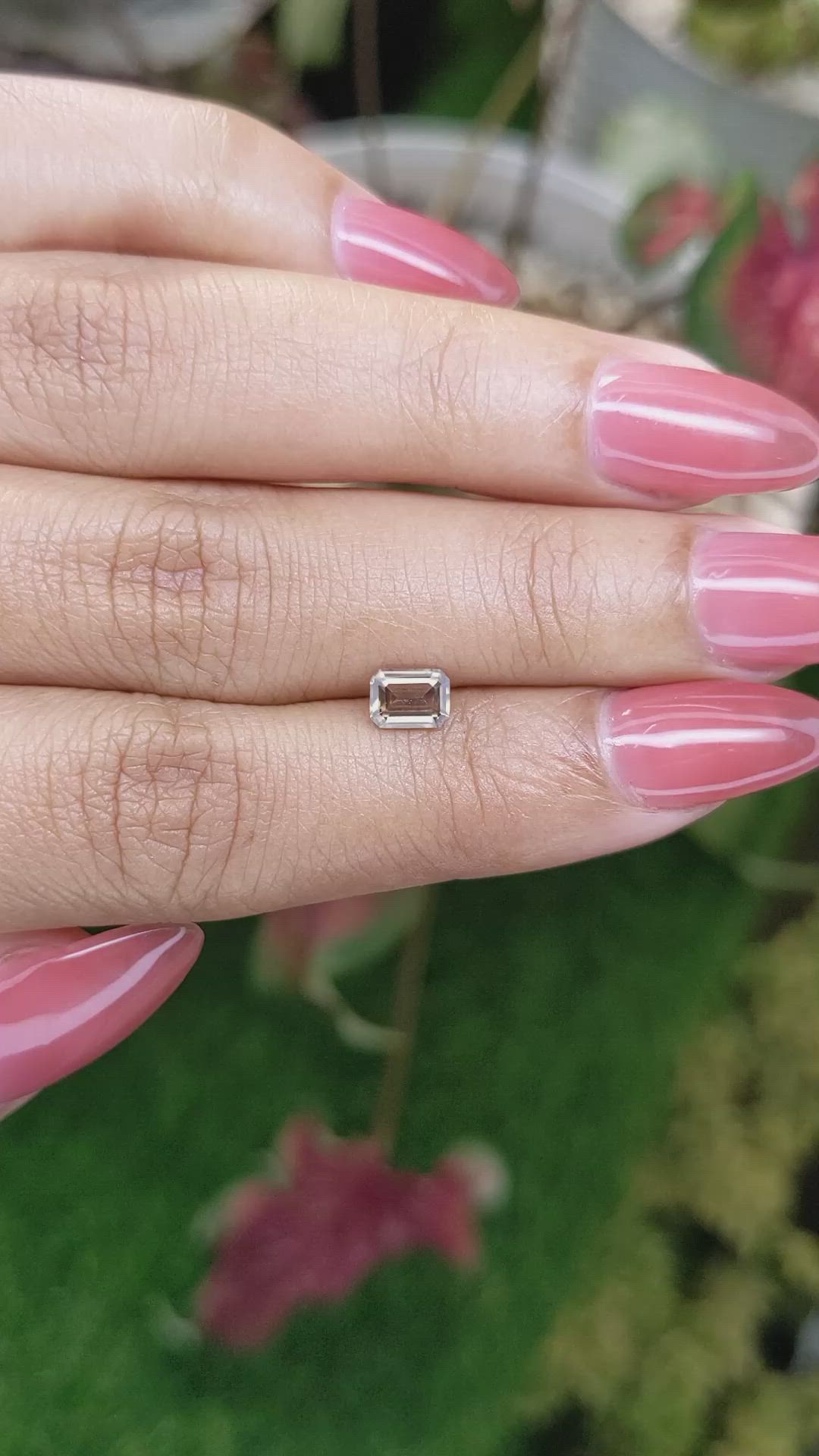 0.79 Ct. Brown Zircon from Ceylon (Sri Lanka) Size Video