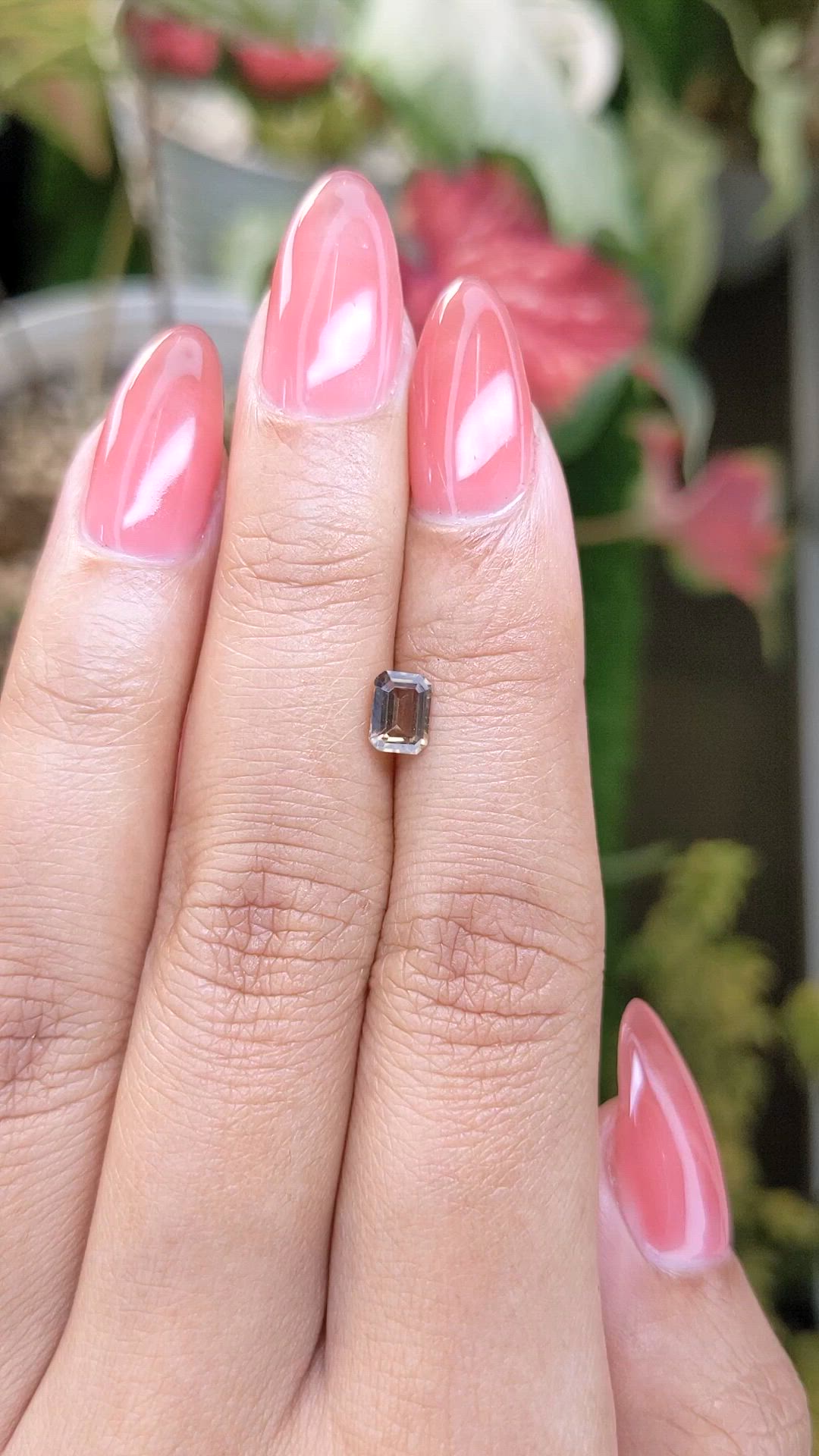 0.79 Ct. Brown Zircon from Ceylon (Sri Lanka) Size Video