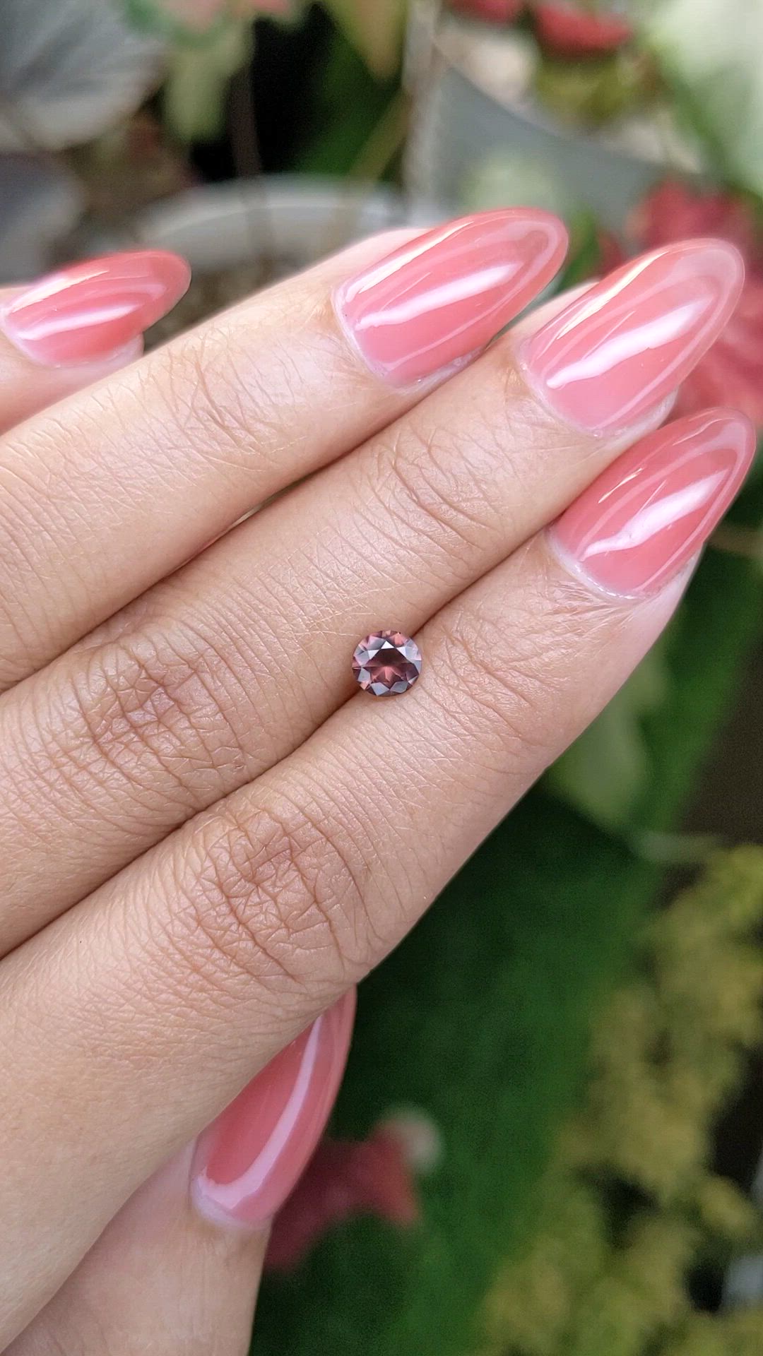 0.66 Ct. Brown Zircon from Ceylon (Sri Lanka) Size Video