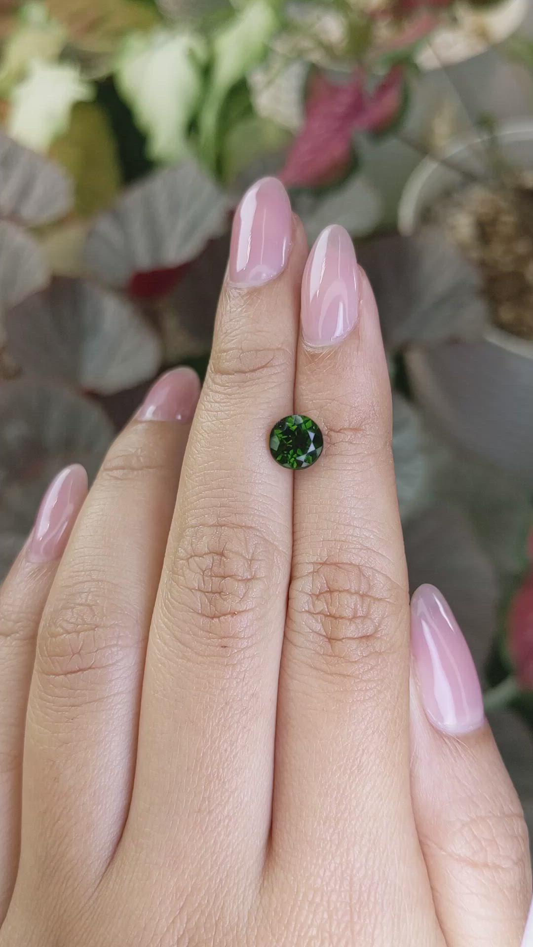 1.58 Ct. Chrome Diopside from Brazil Size Video