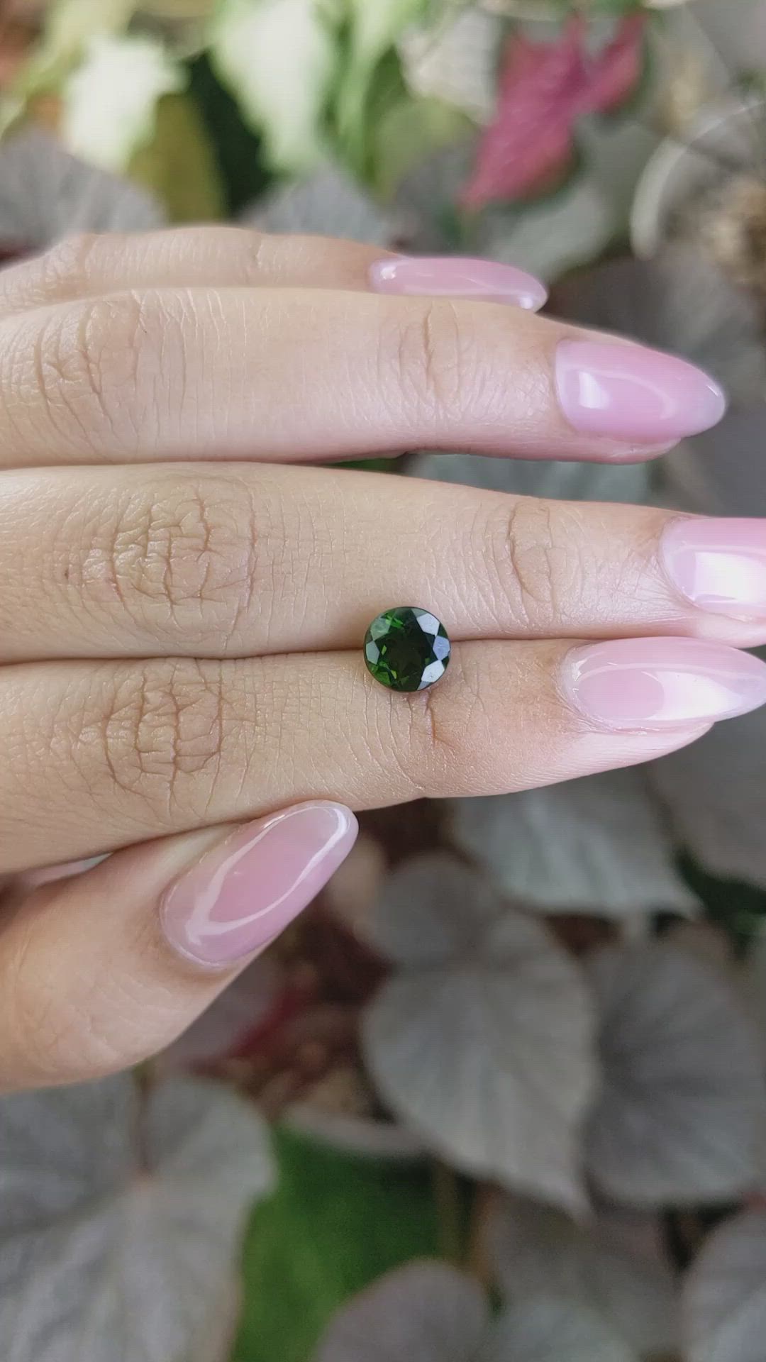 1.58 Ct. Chrome Diopside from Brazil Size Video