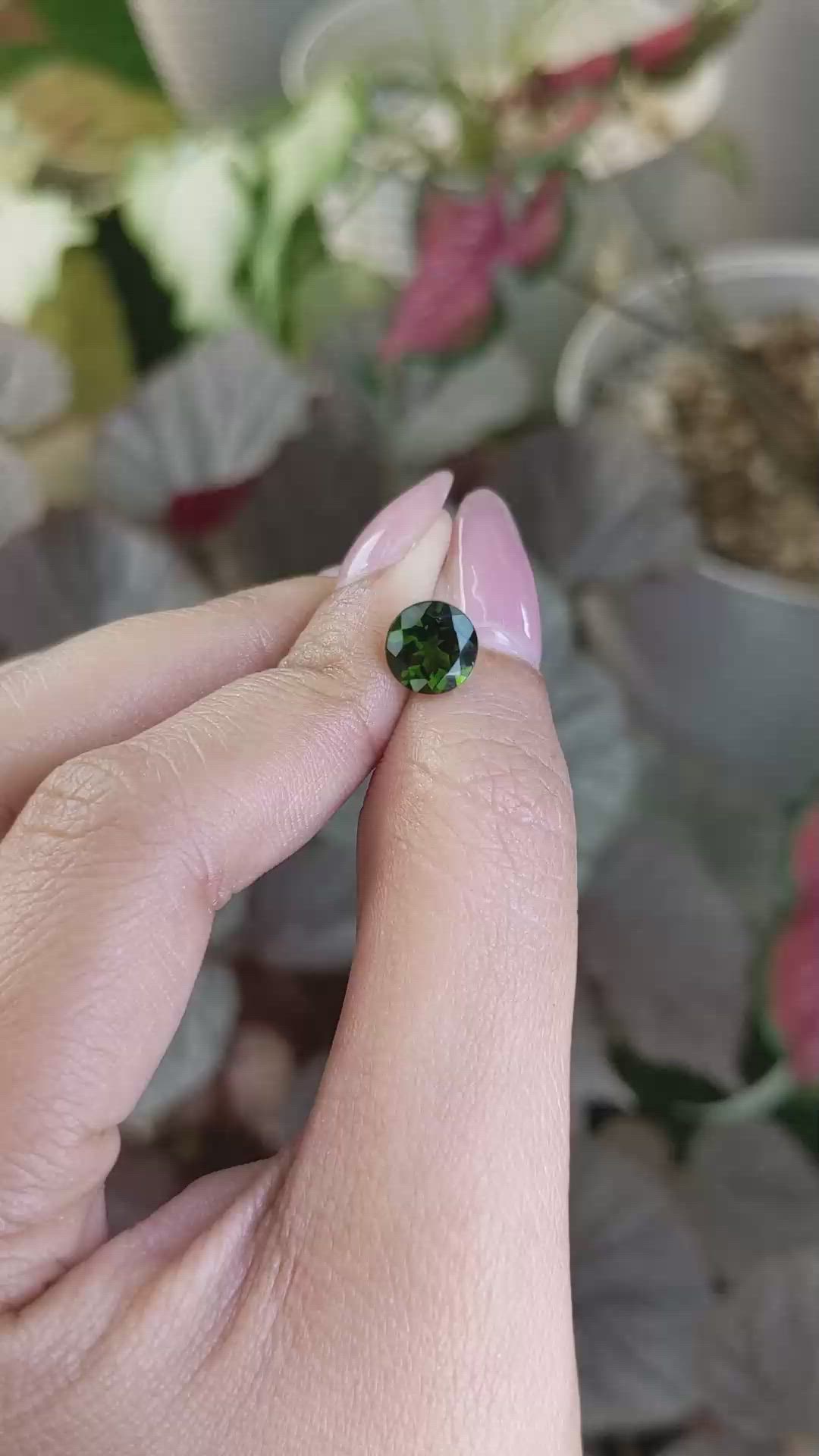 1.93 Ct. Chrome Diopside from Brazil Size Video