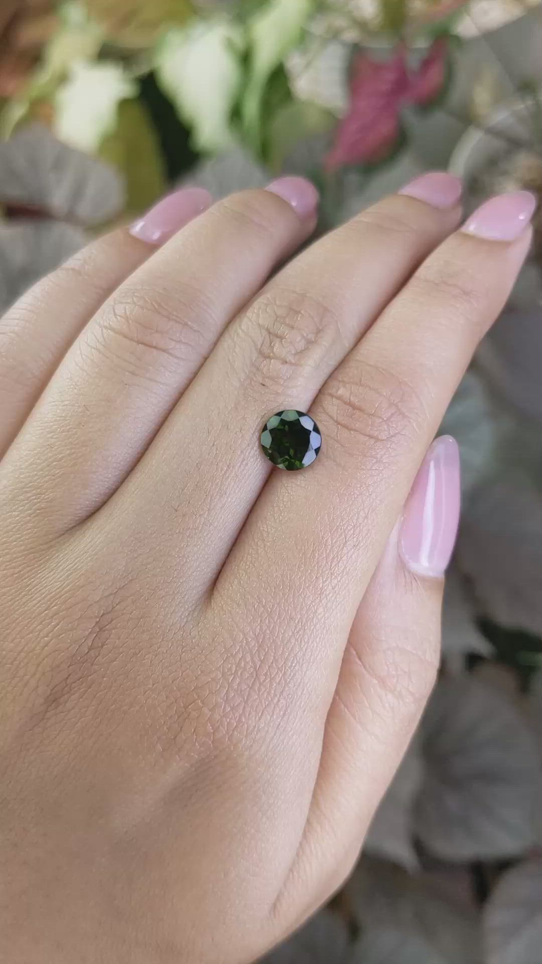 1.93 Ct. Chrome Diopside from Brazil Size Video