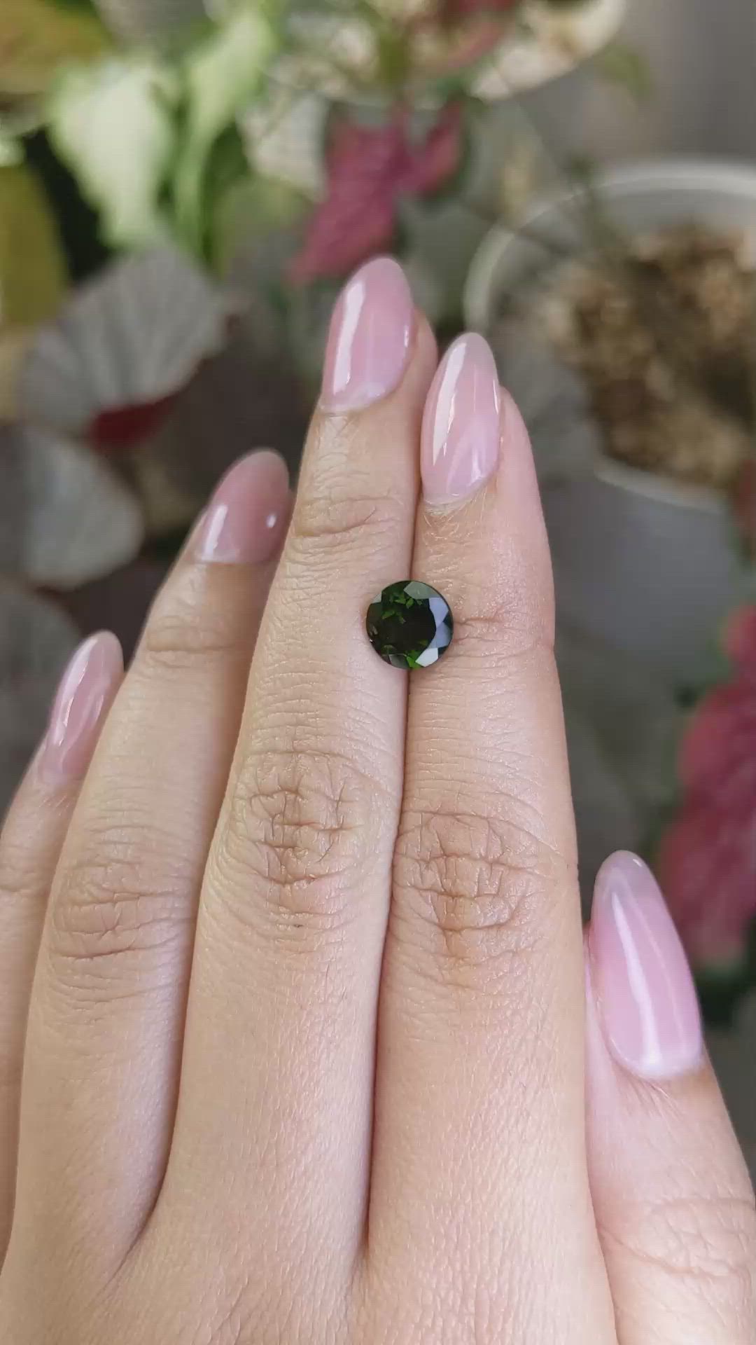 1.93 Ct. Chrome Diopside from Brazil Size Video