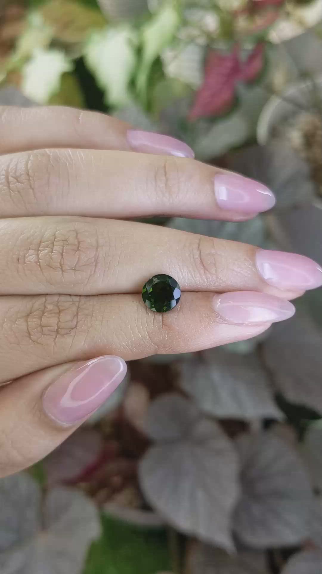 1.93 Ct. Chrome Diopside from Brazil Size Video