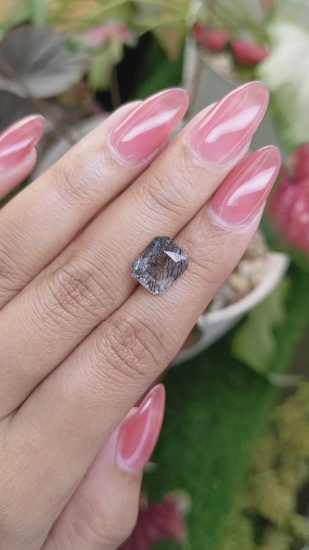 3.13 Ct. Brown Rutilated Quartz from Ceylon (Sri Lanka) Size Video