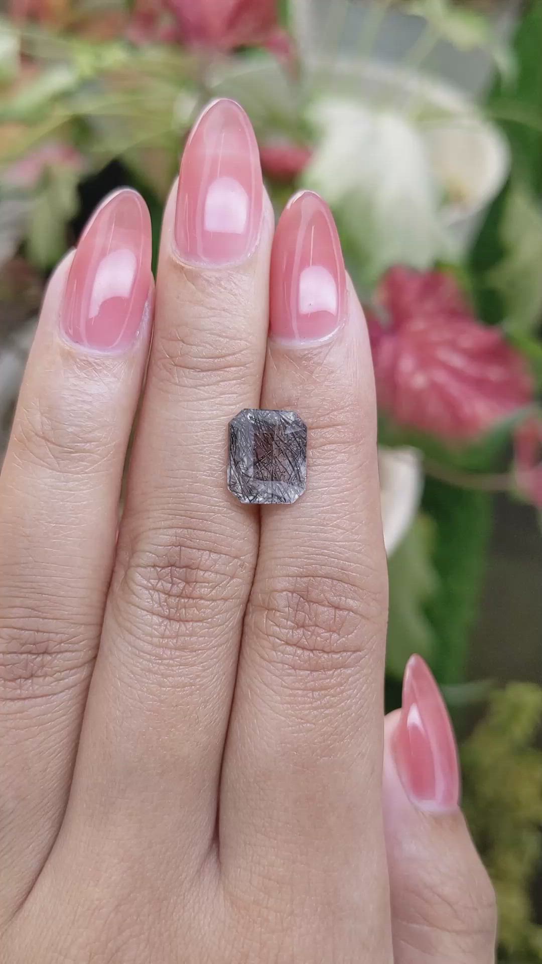 3.13 Ct. Brown Rutilated Quartz from Ceylon (Sri Lanka) Size Video