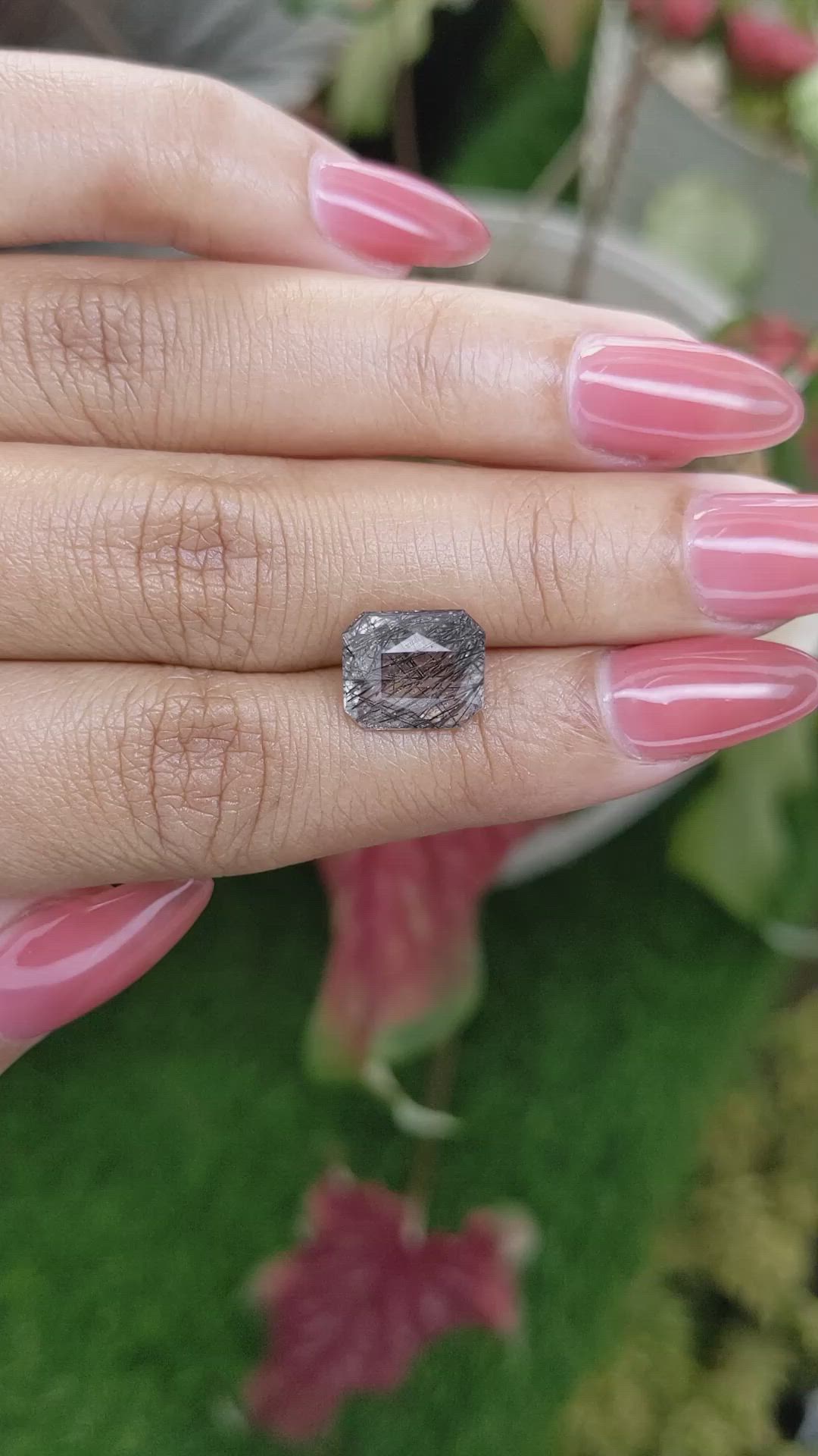 3.13 Ct. Brown Rutilated Quartz from Ceylon (Sri Lanka) Size Video