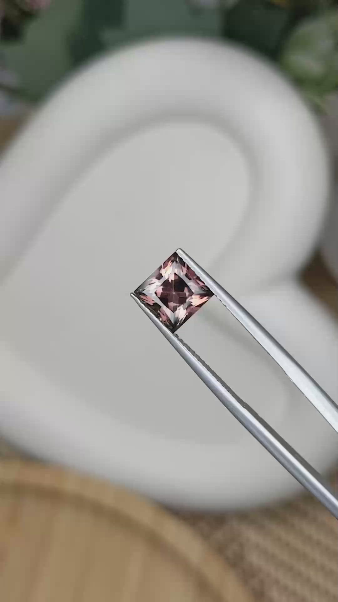 1.94 Ct. Brown Smokey Quartz from Ceylon (Sri Lanka) Size Video