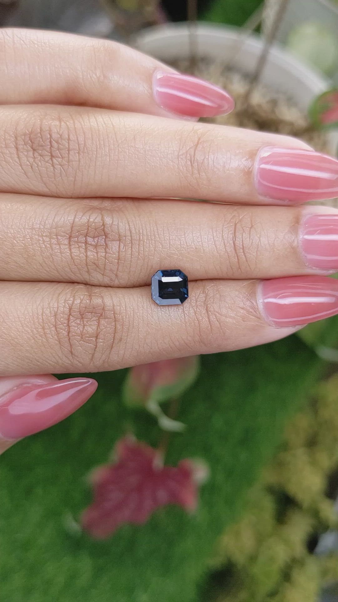 1.49 Ct. Blue Spinel from Ceylon (Sri Lanka) Size Video
