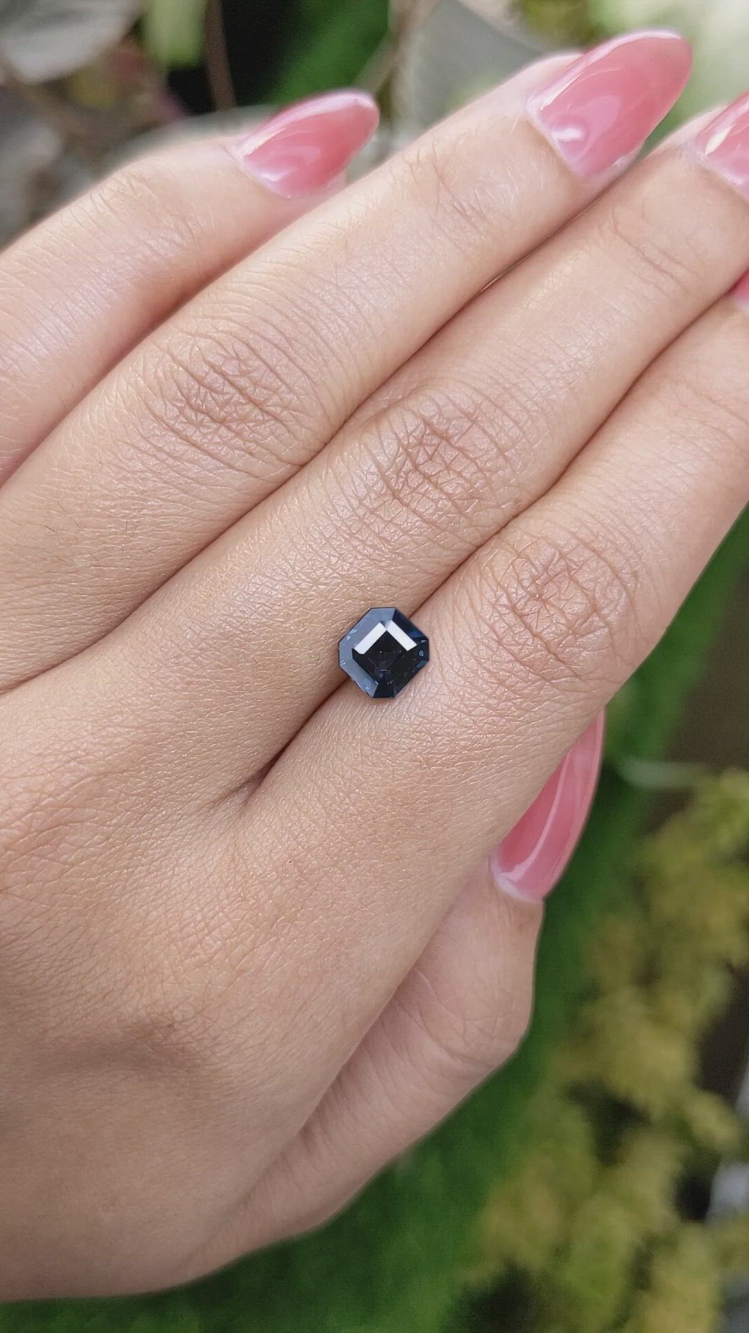 1.49 Ct. Blue Spinel from Ceylon (Sri Lanka) Size Video