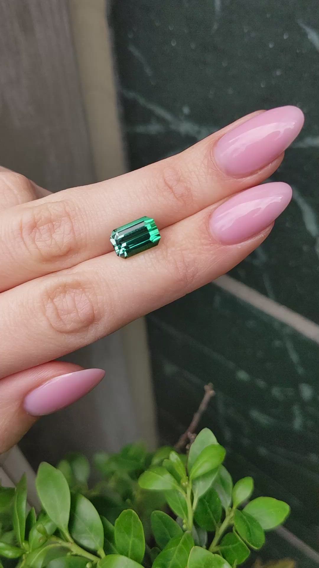 4.43 Ct. Green Tourmaline from Afghanistan Size Video