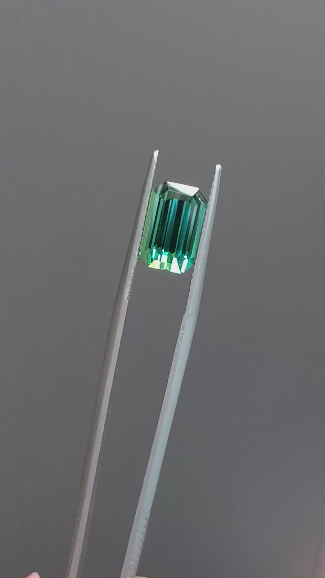 4.43 Ct. Green Tourmaline from Afghanistan Size Video