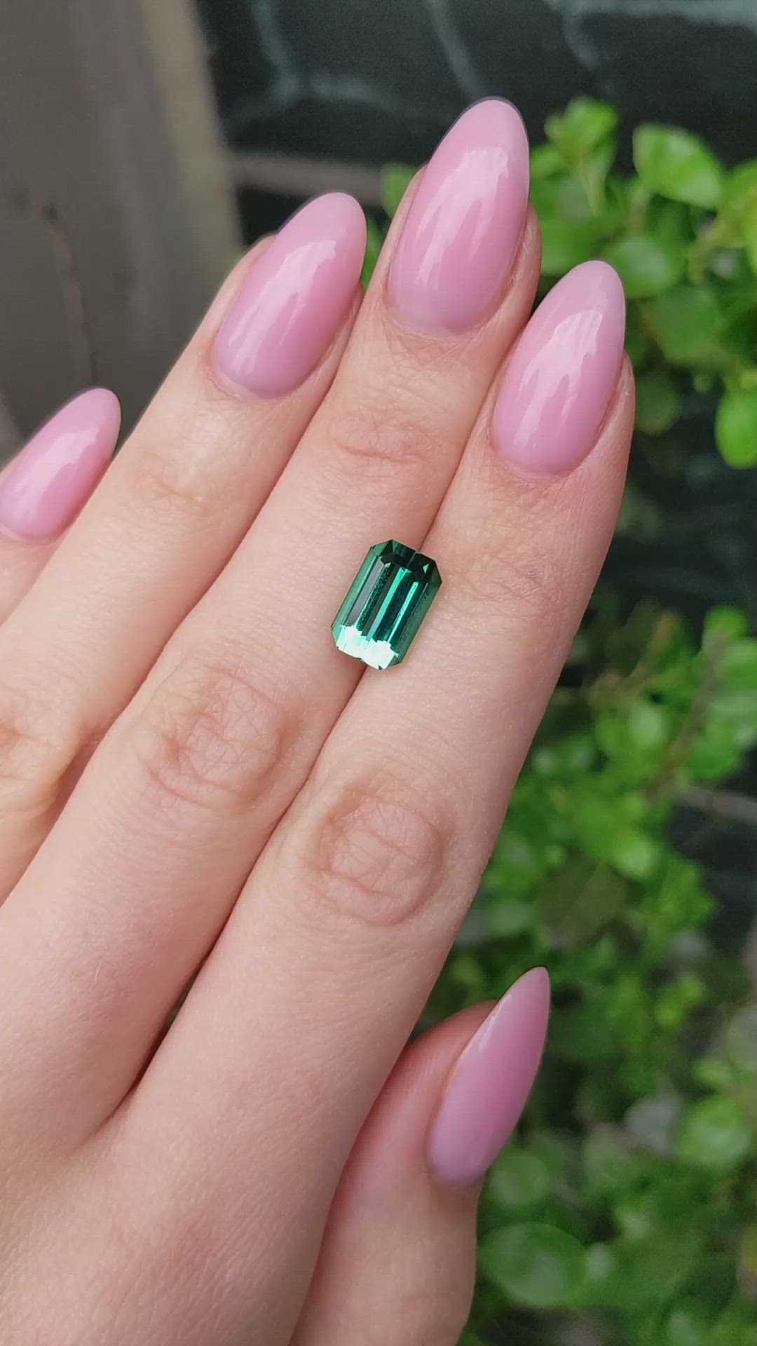 4.43 Ct. Green Tourmaline from Afghanistan Size Video