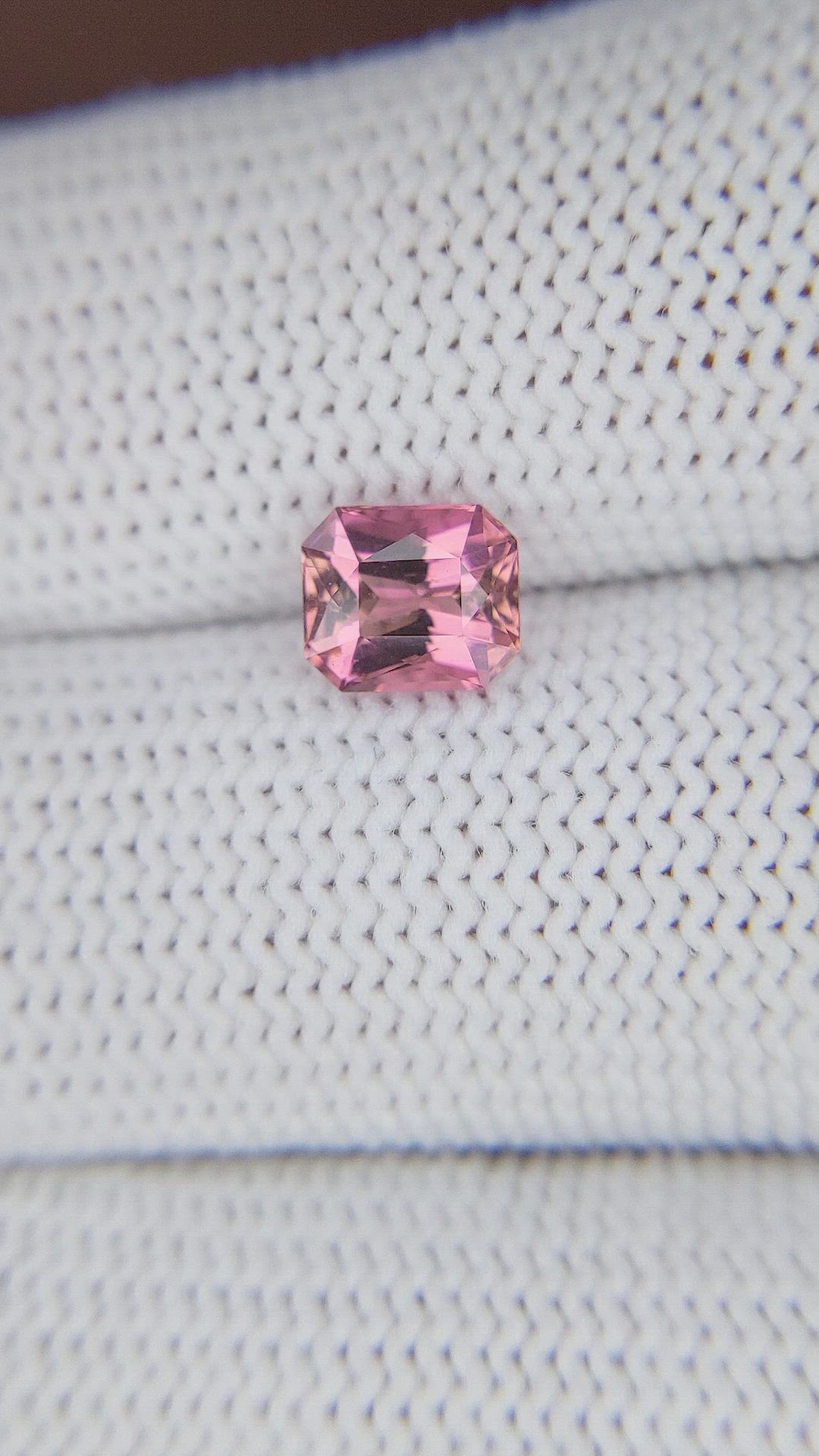 1.20 Ct. Pink Tourmaline from Tanzania Size Video