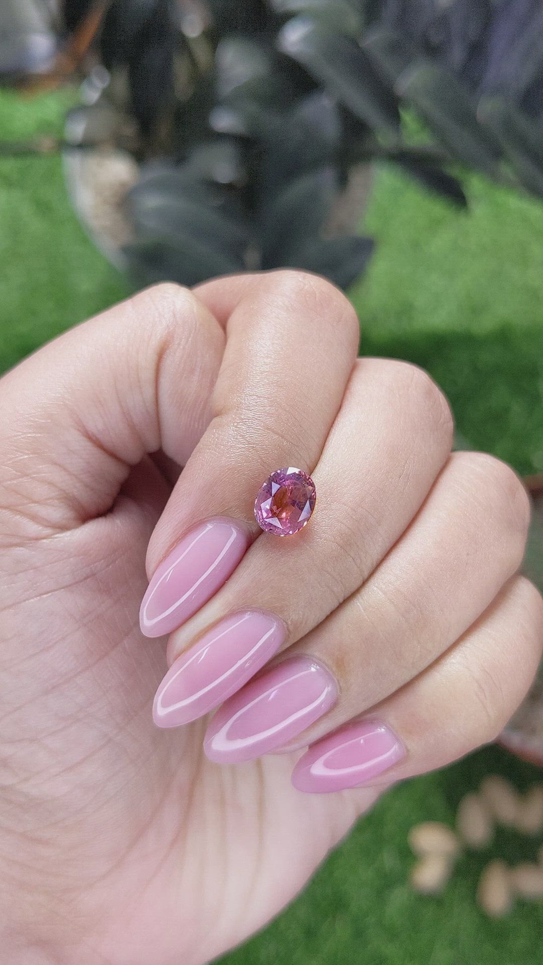 1.80 Ct. Pink Tourmaline from Tanzania Size Video