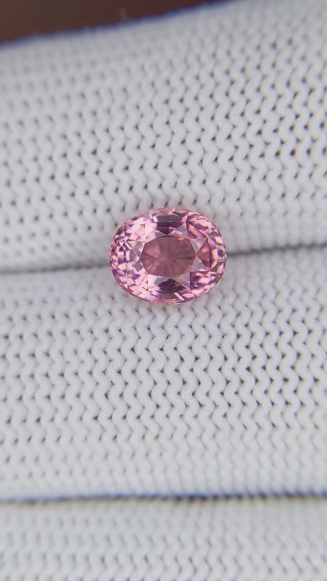 1.80 Ct. Pink Tourmaline from Tanzania Size Video