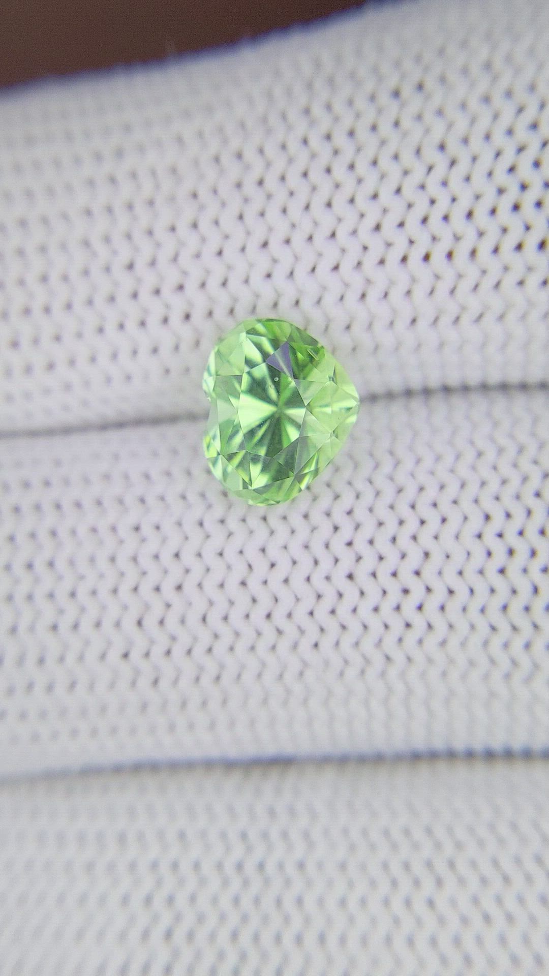 2.20 Ct. Green Tourmaline from Tanzania Size Video