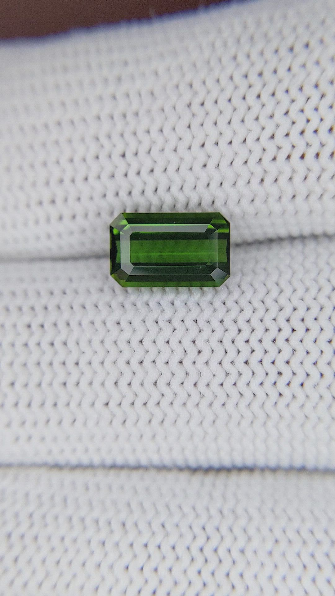 1.76 Ct. Green Tourmaline from Tanzania Size Video
