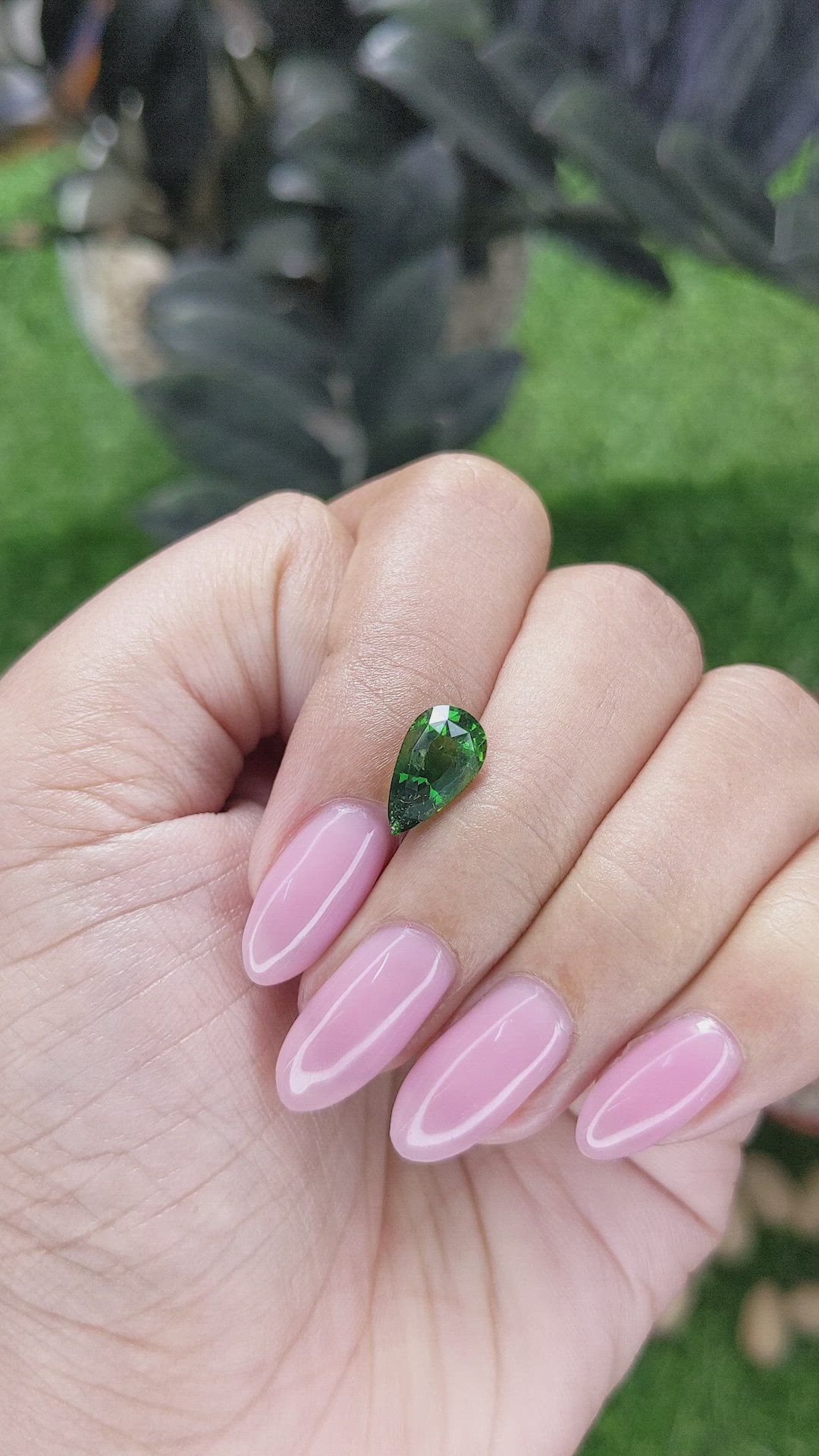 2.01 Ct. Green Tourmaline from Tanzania Size Video