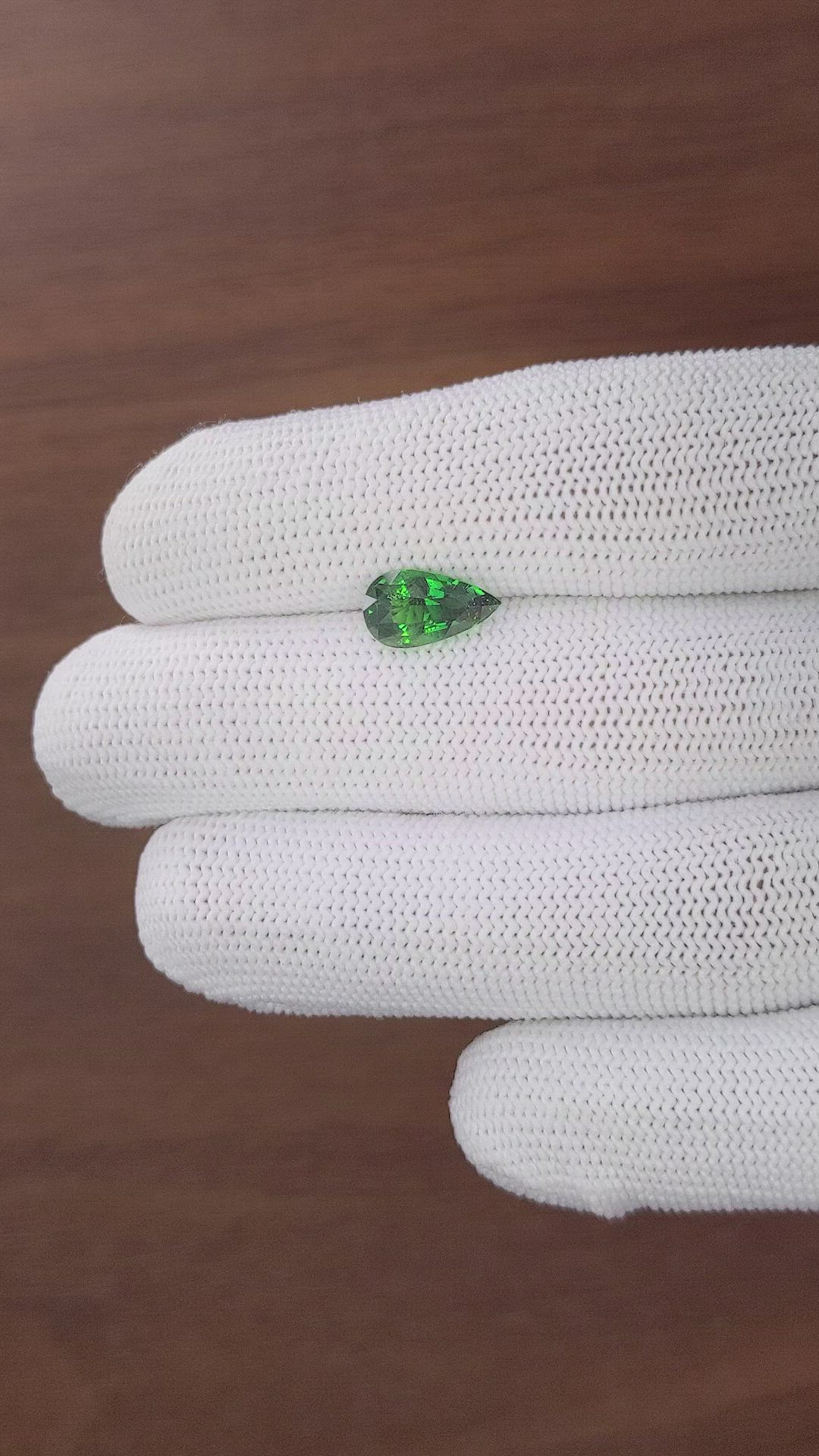 2.01 Ct. Green Tourmaline from Tanzania Size Video