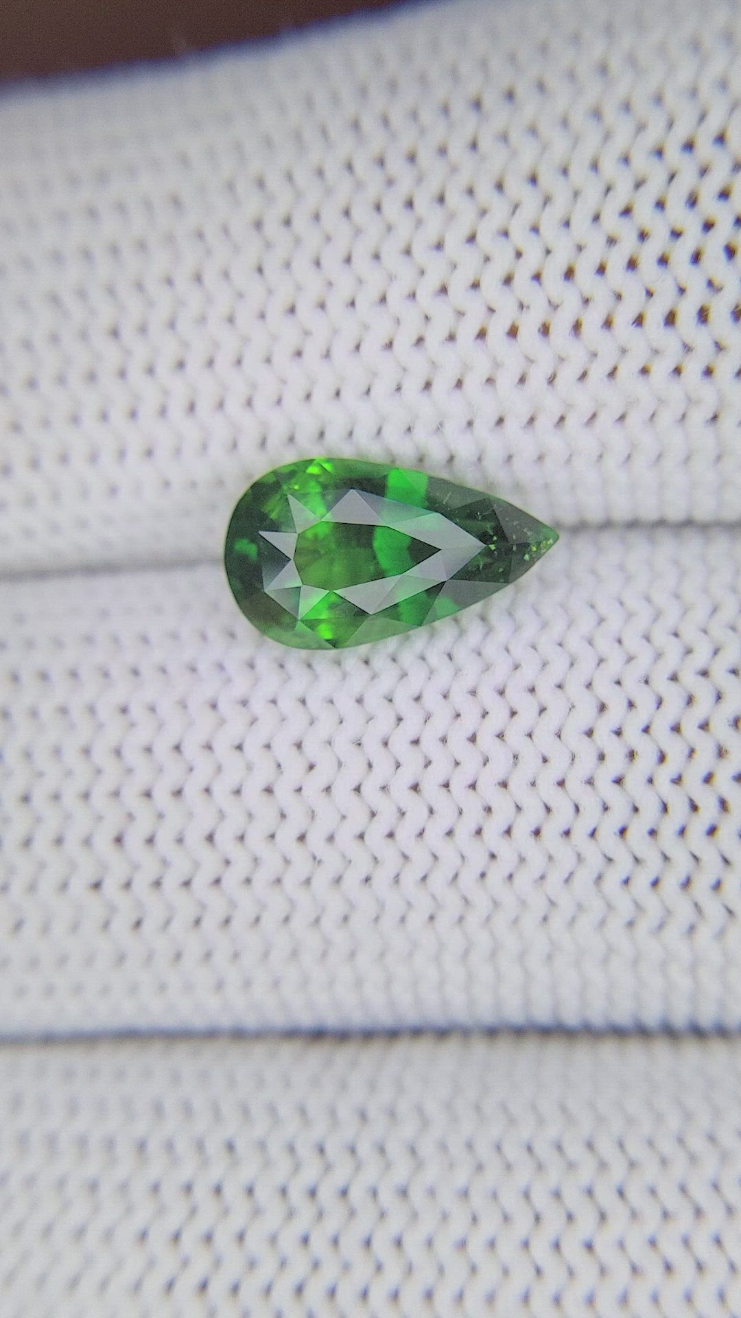 2.01 Ct. Green Tourmaline from Tanzania Size Video