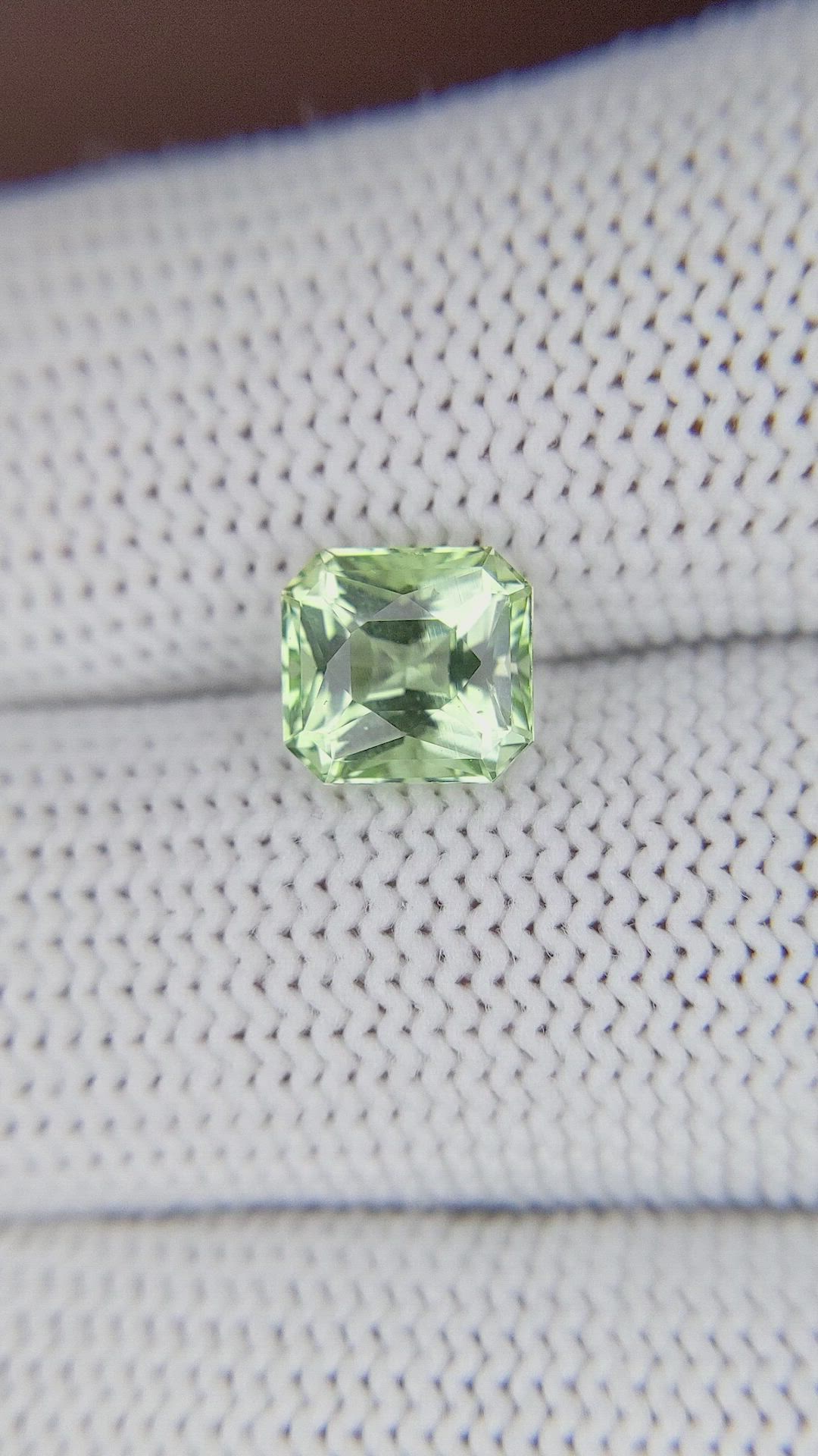 2.10 Ct. Green Tourmaline from Tanzania Size Video