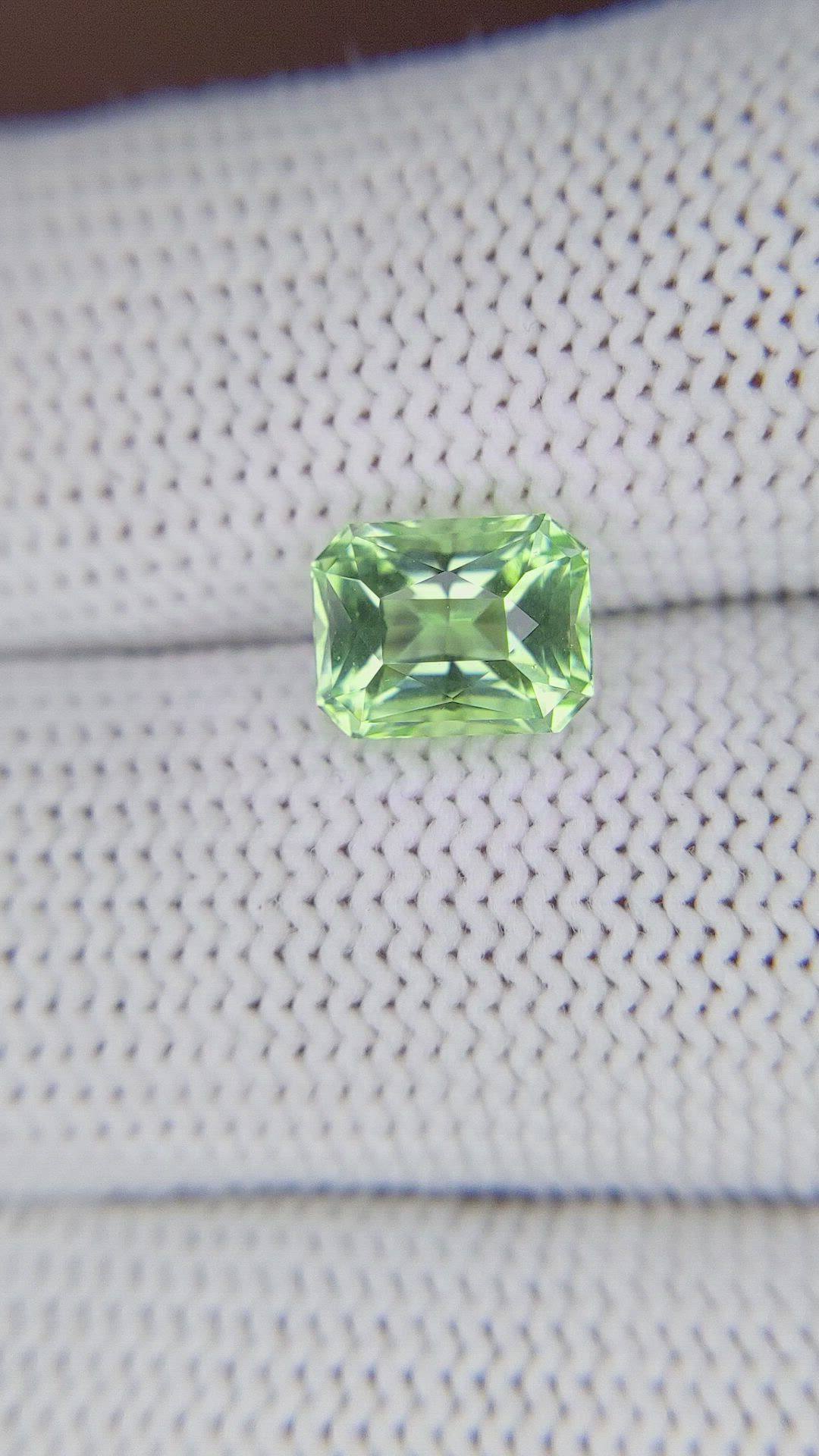 2.25 Ct. Green Tourmaline from Tanzania Size Video
