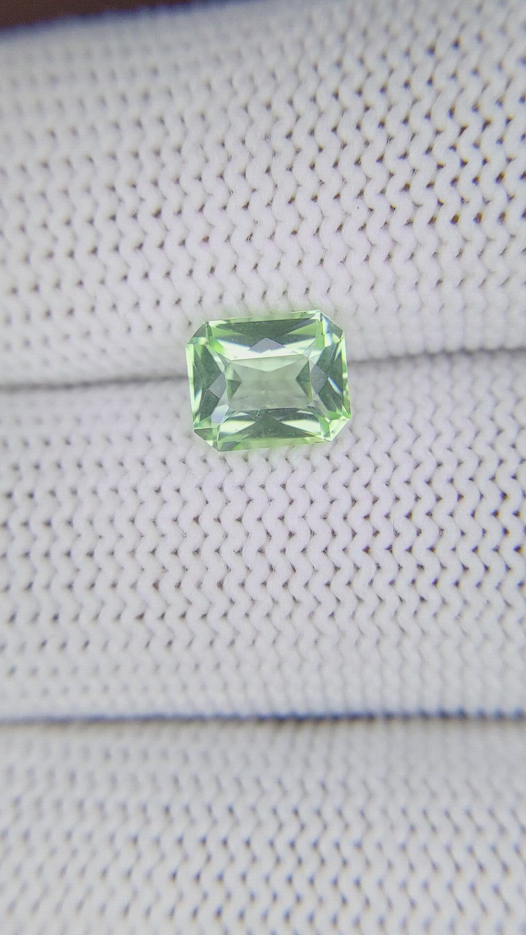 1.41 Ct. Green Tourmaline from Tanzania Size Video