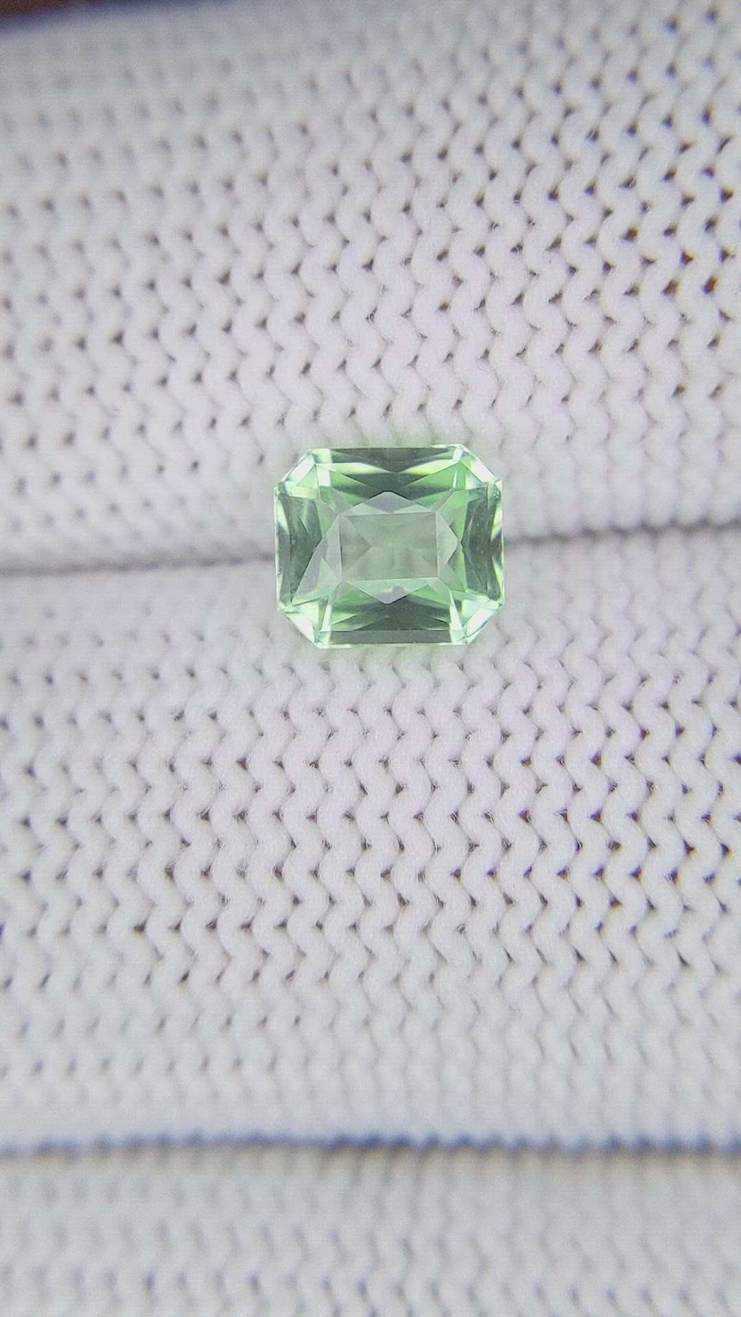 1.24 Ct. Green Tourmaline from Tanzania Size Video