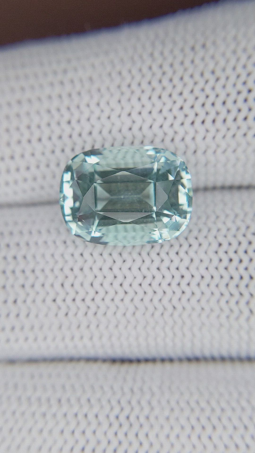 7.70 Ct. Blue Aquamarine from Tanzania Size Video