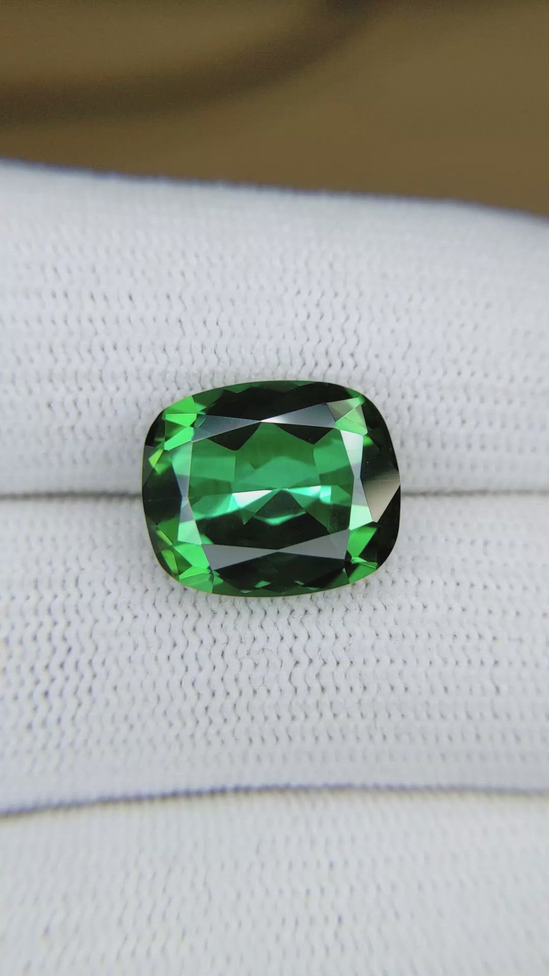 7.99 Ct. Green Tourmaline Size Video