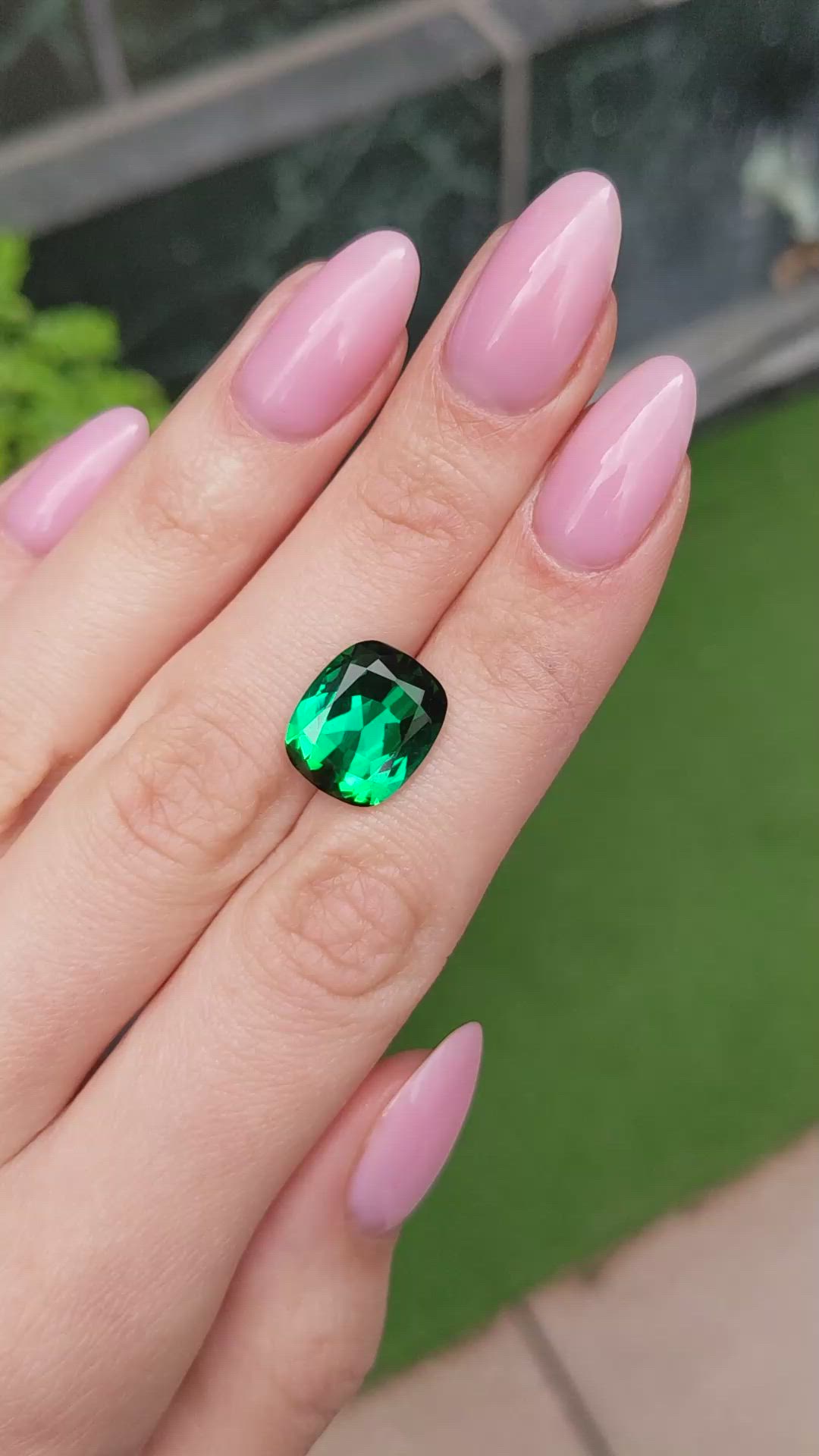7.99 Ct. Green Tourmaline Size Video