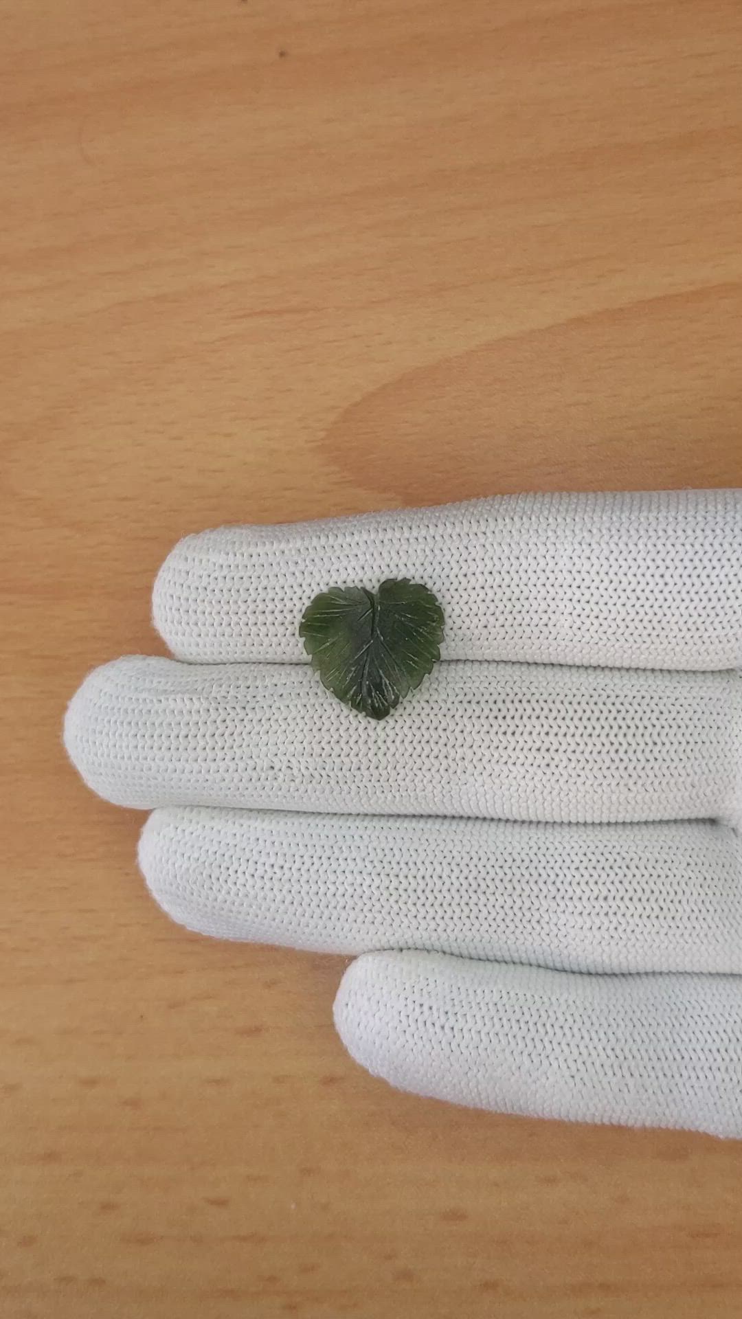 2.68 Ct. Green Jade from Burma (Myanmar) Size Video