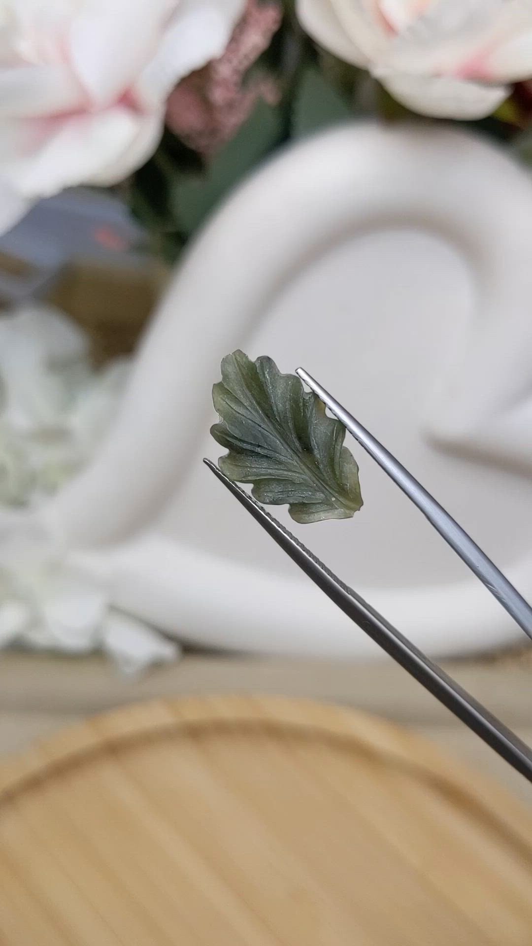 4.68 Ct. Green Jade from Burma (Myanmar) Size Video