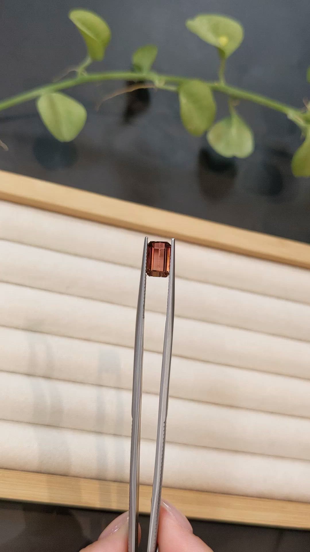 2.75 Ct. Pink Tourmaline from Brazil Size Video