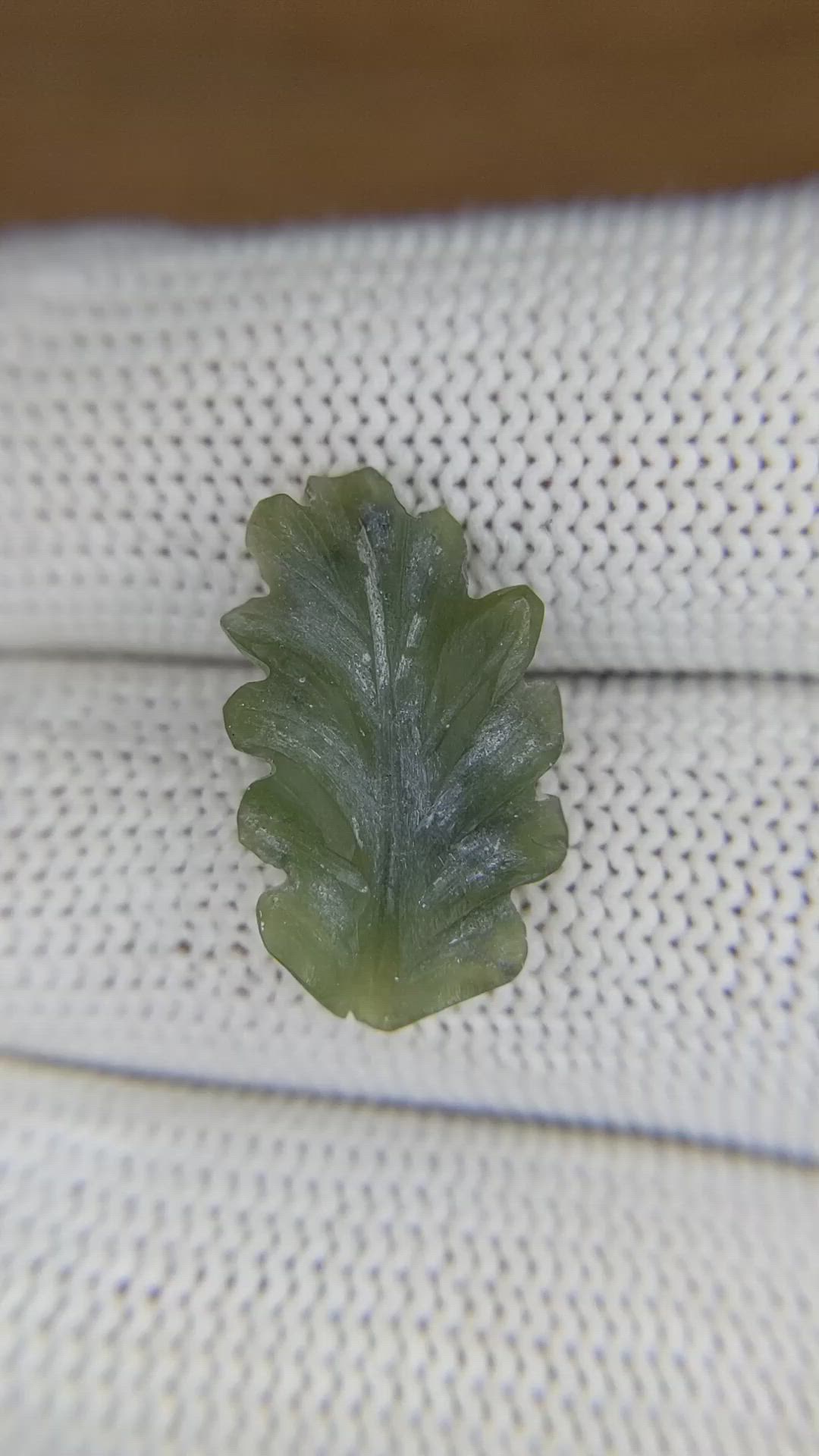 4.94 Ct. Green Jade from Burma (Myanmar) Size Video