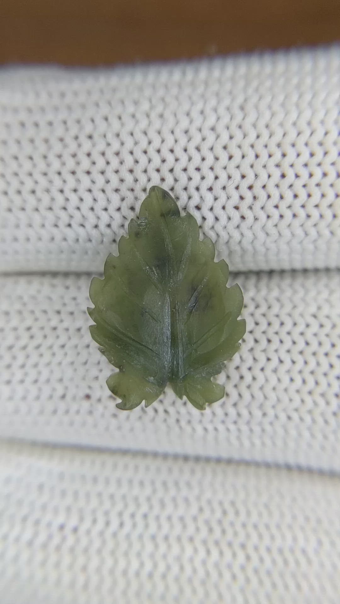 3.17 Ct. Green Jade from Burma (Myanmar) Size Video