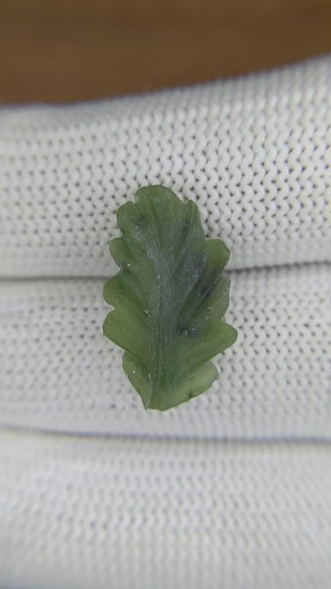 4.65 Ct. Green Jade from Burma (Myanmar) Size Video