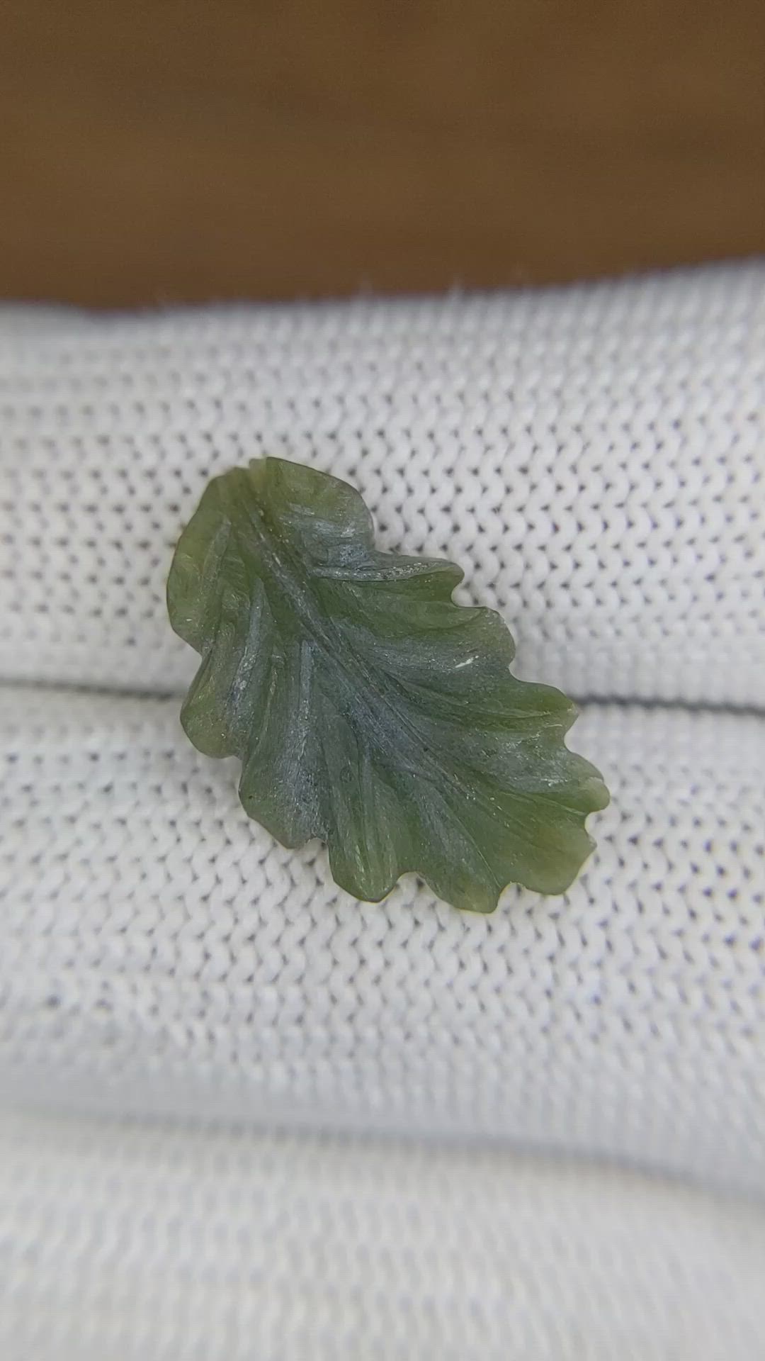 5.87 Ct. Green Jade from Burma (Myanmar) Size Video